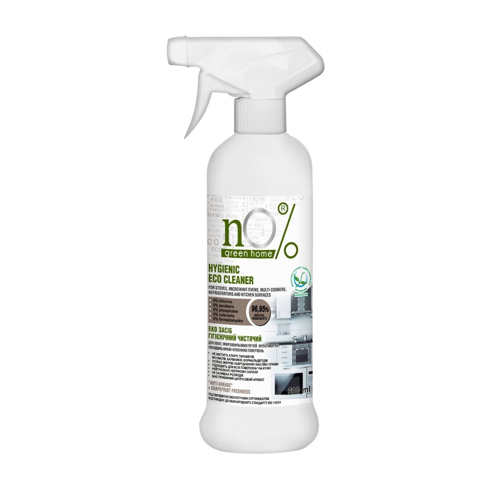 Nước tẩy rửa vệ sinh nhà bếp nO% Green Home Eco (500ml)