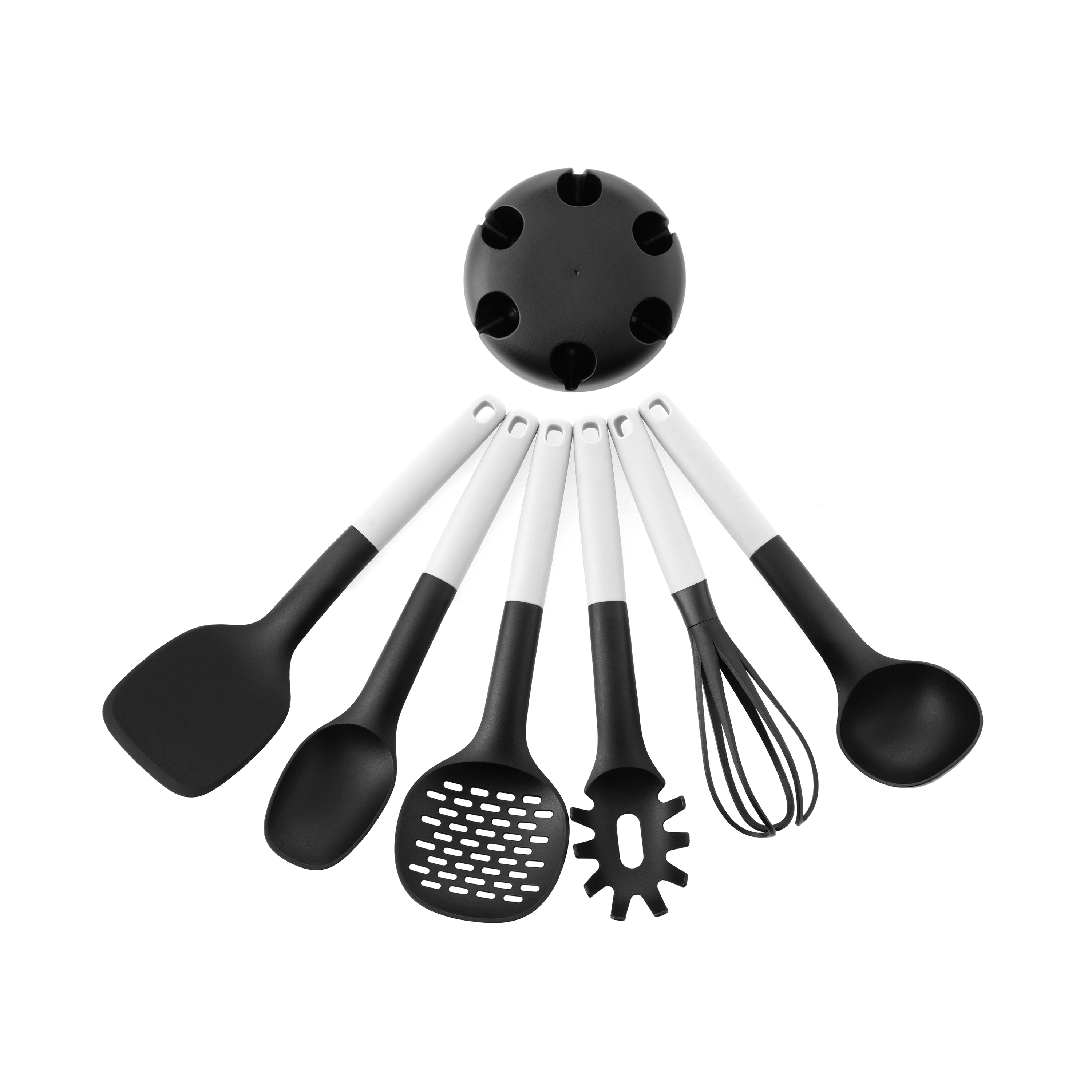Bộ đồ dùng nilon nhà bếp set 6 màu đen - Cobi Home - 369925