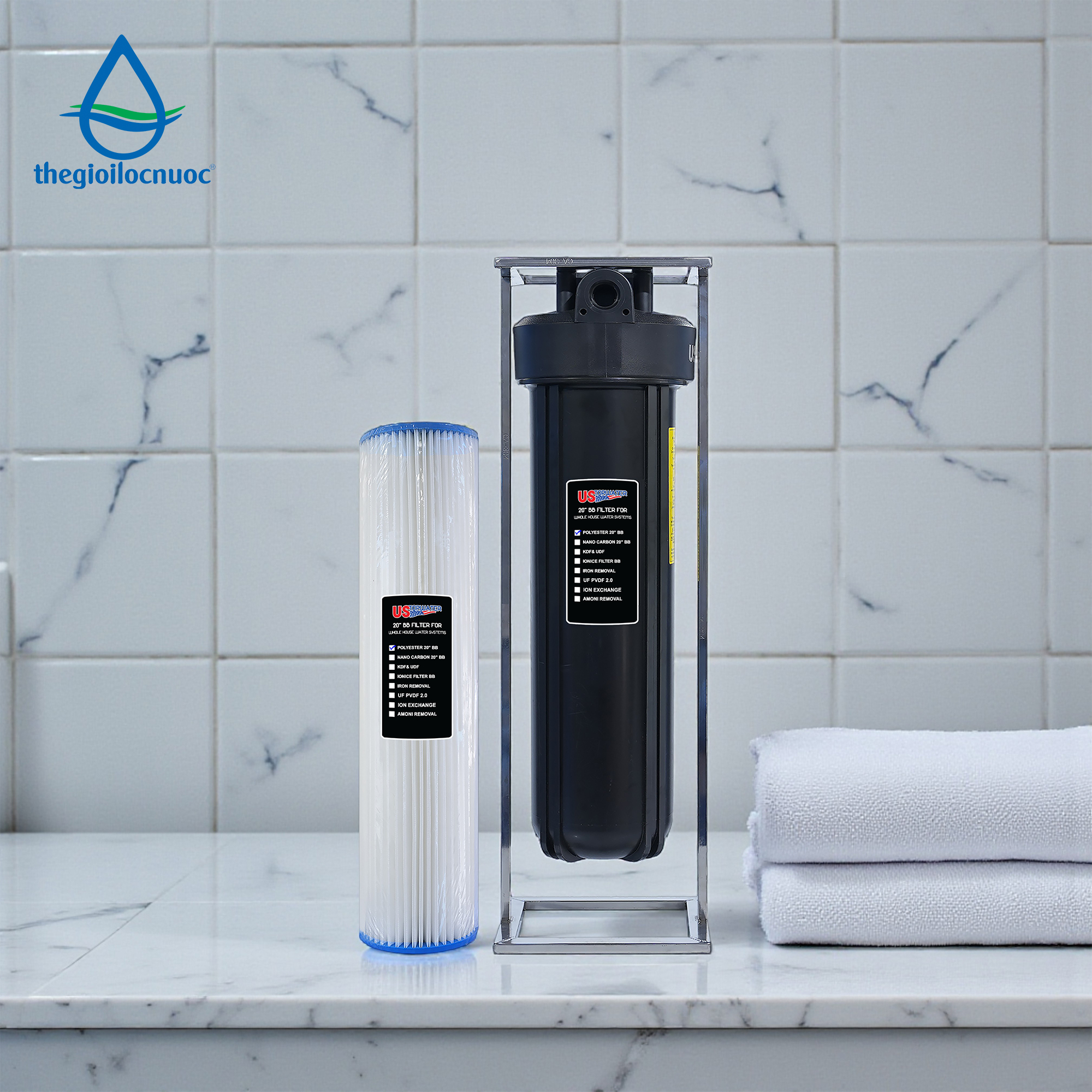 Bộ lọc tổng USTOPWATER, model: Sendi-AS