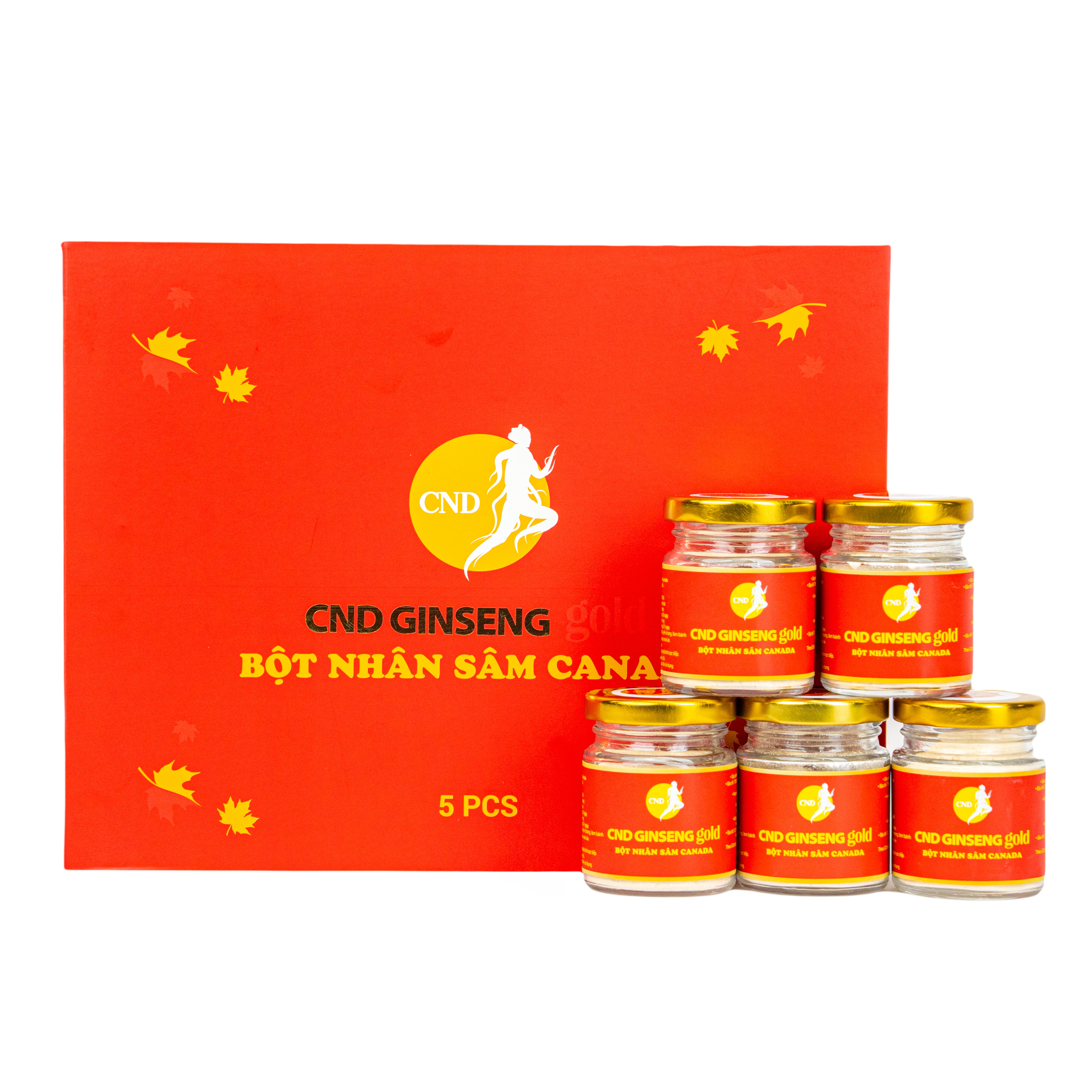 Bột nhân sâm CANADA (set 5) - Phân phối chính hãng