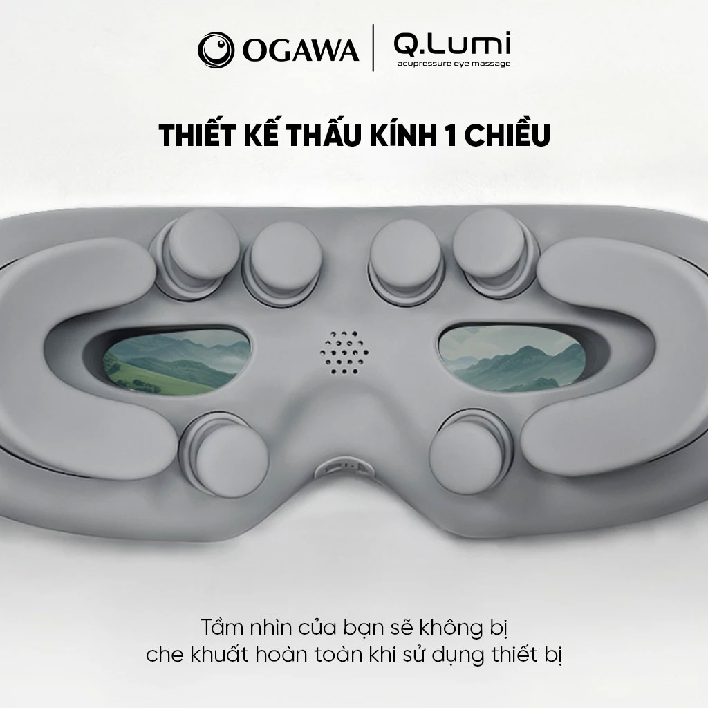 Máy massage mắt Q.lumi (OY-0511), hiệu Ogawa