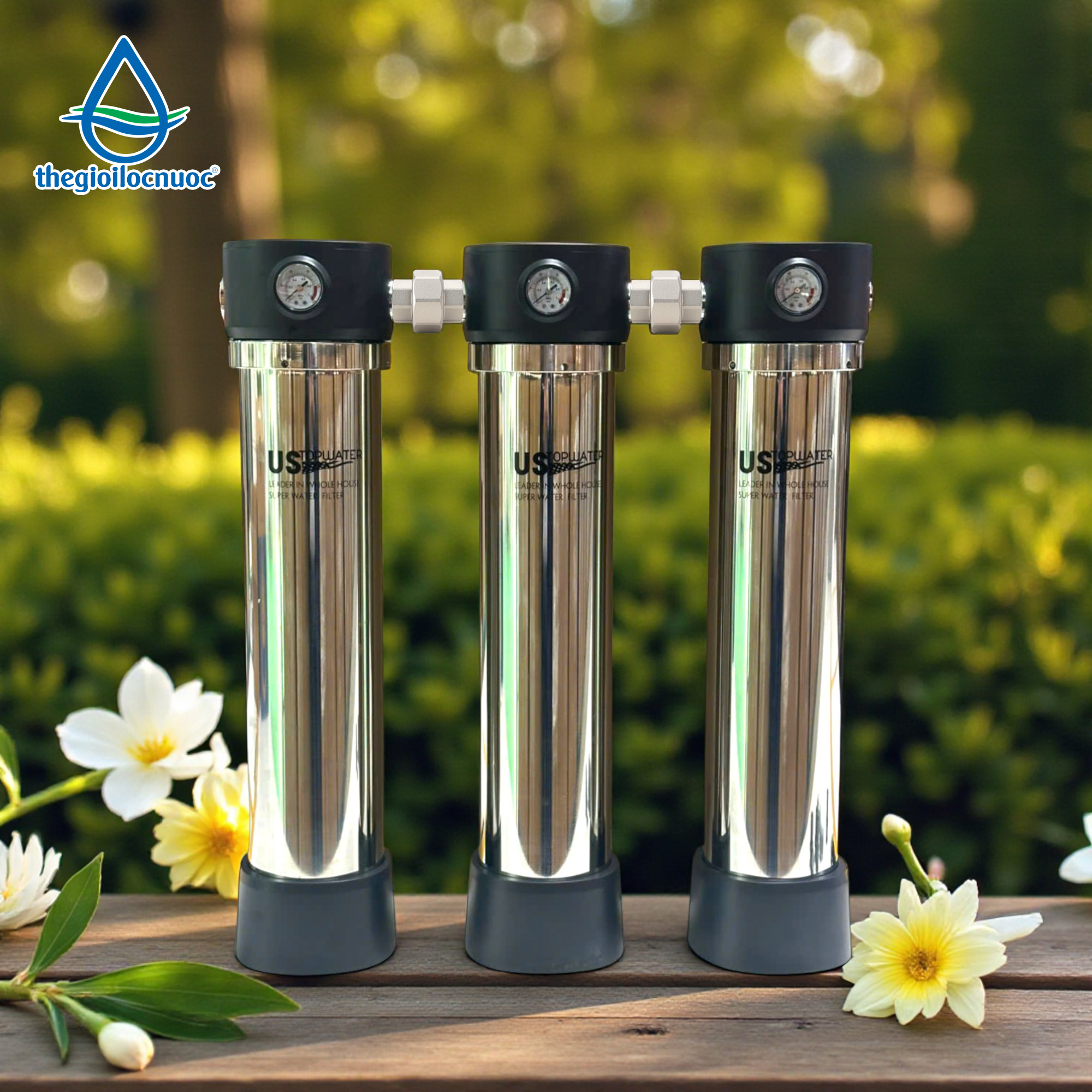 Bộ lọc tổng USTOPWATER, model: Delux-XS