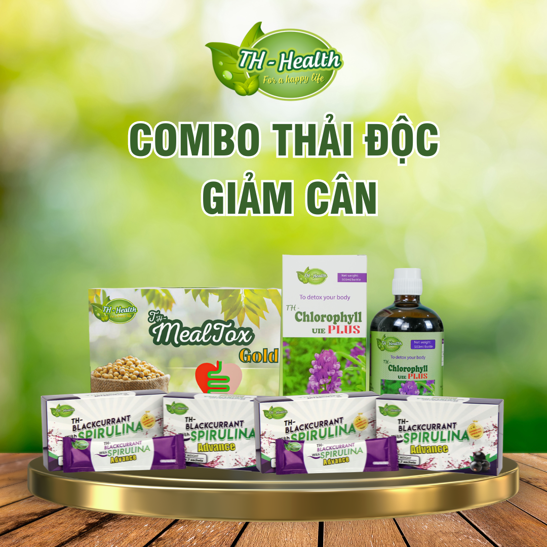 Combo Thải độc Giảm cân TH Health - Phân phối chính hãng