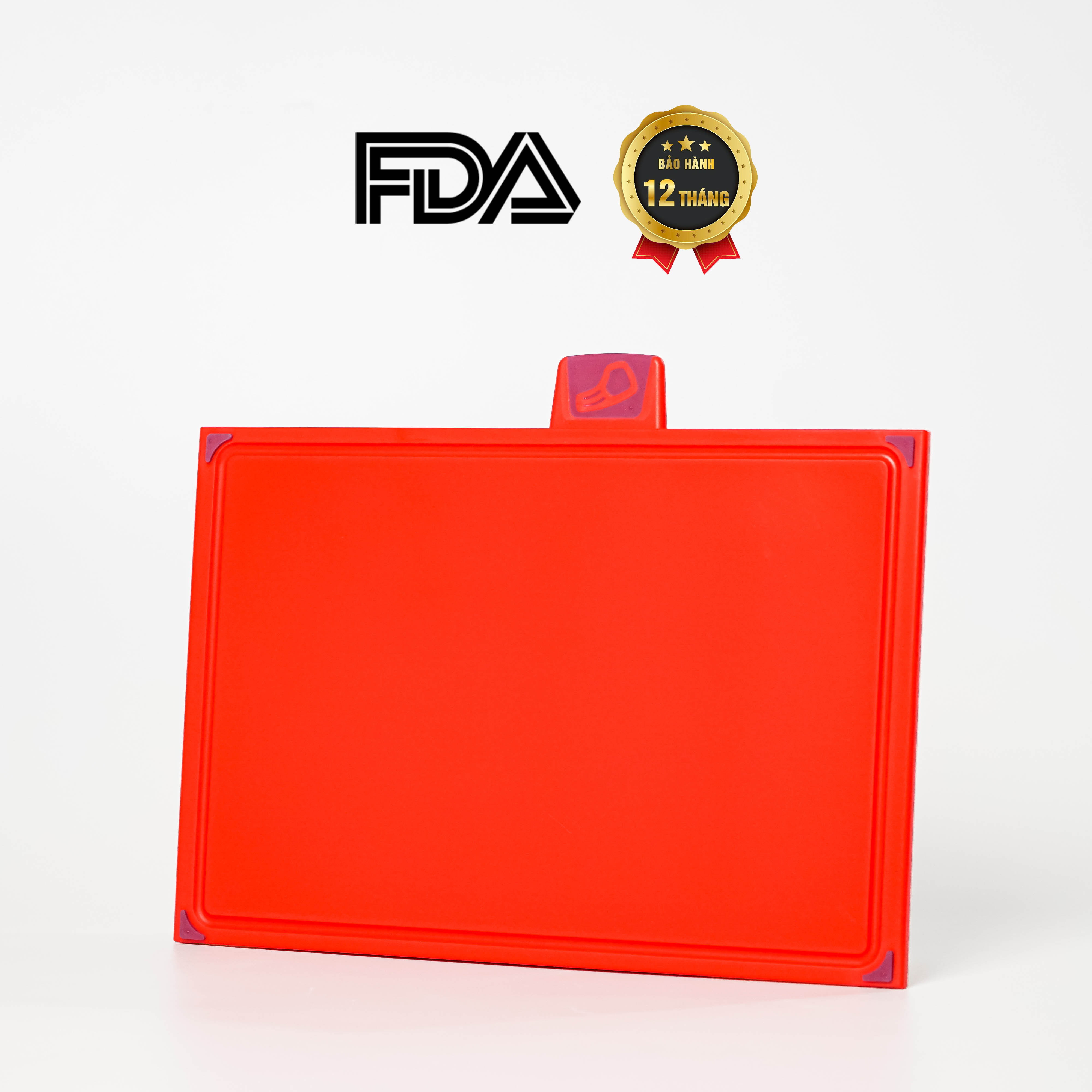 Bộ 4 thớt nhựa cao cấp KÜCHEN (FDA) KU CB4025