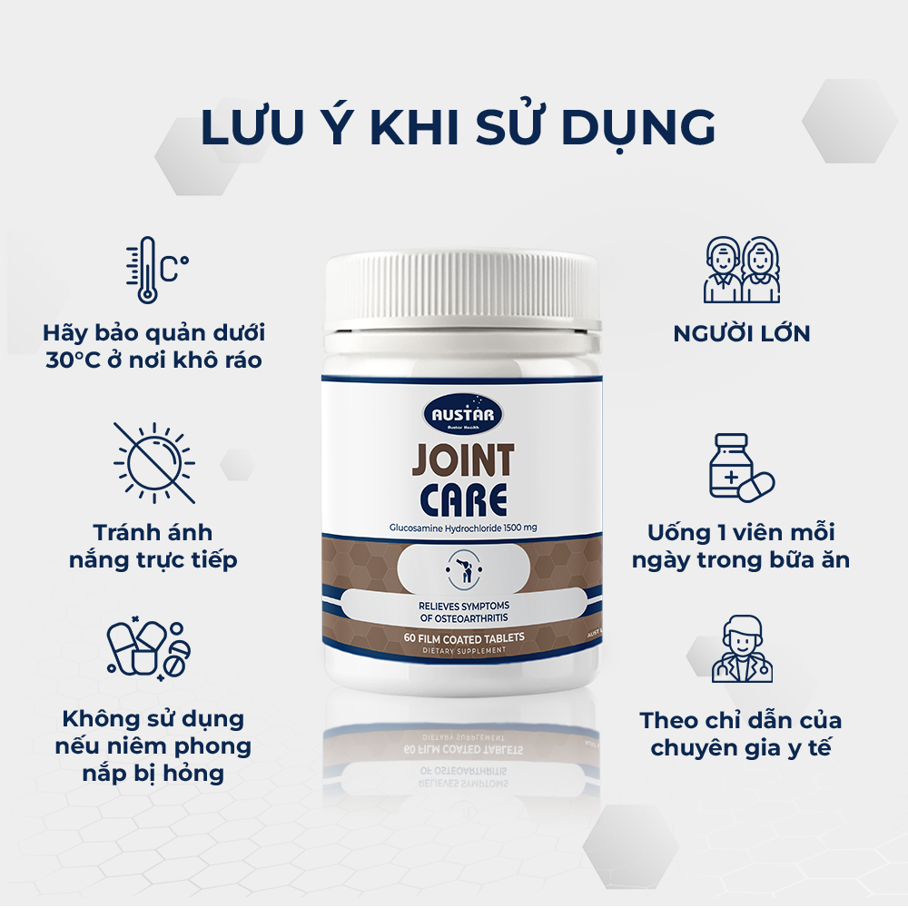 Viên uống Austar Joint Care – Hỗ Trợ Xương Khớp (Hộp 60 viên)