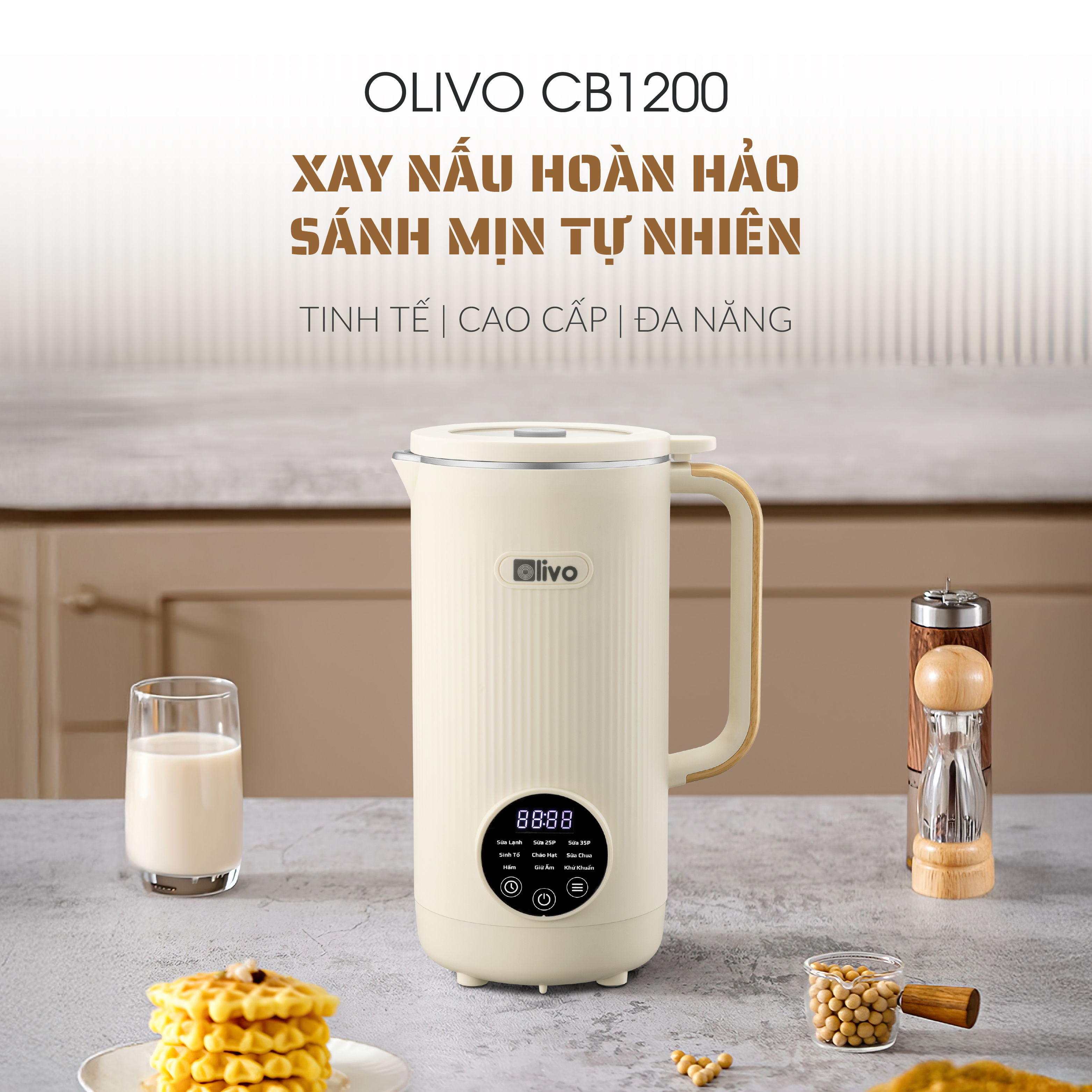 Máy Xay Nấu Đa Năng OLIVO CB1200