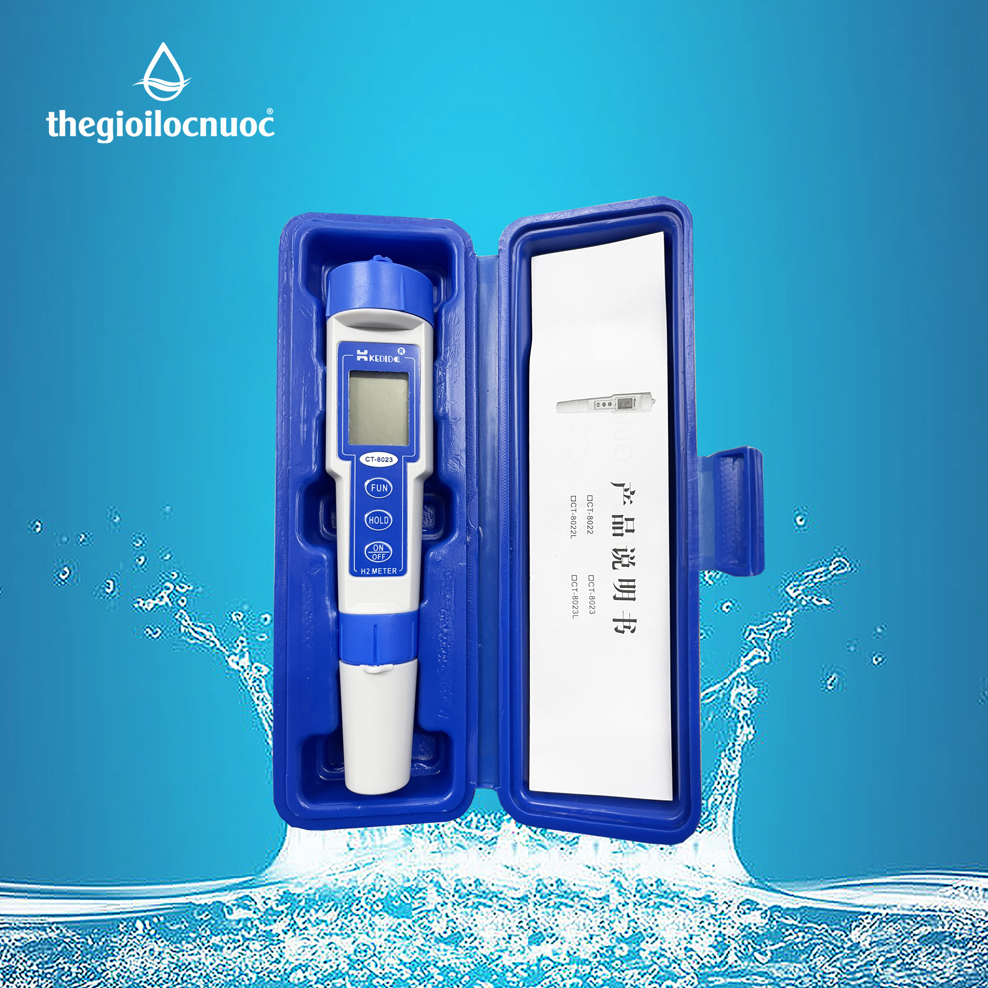 Bút đo hydrogen Kedida, model: D-H2-duoc-ban-tai-PL Home & Health Store
