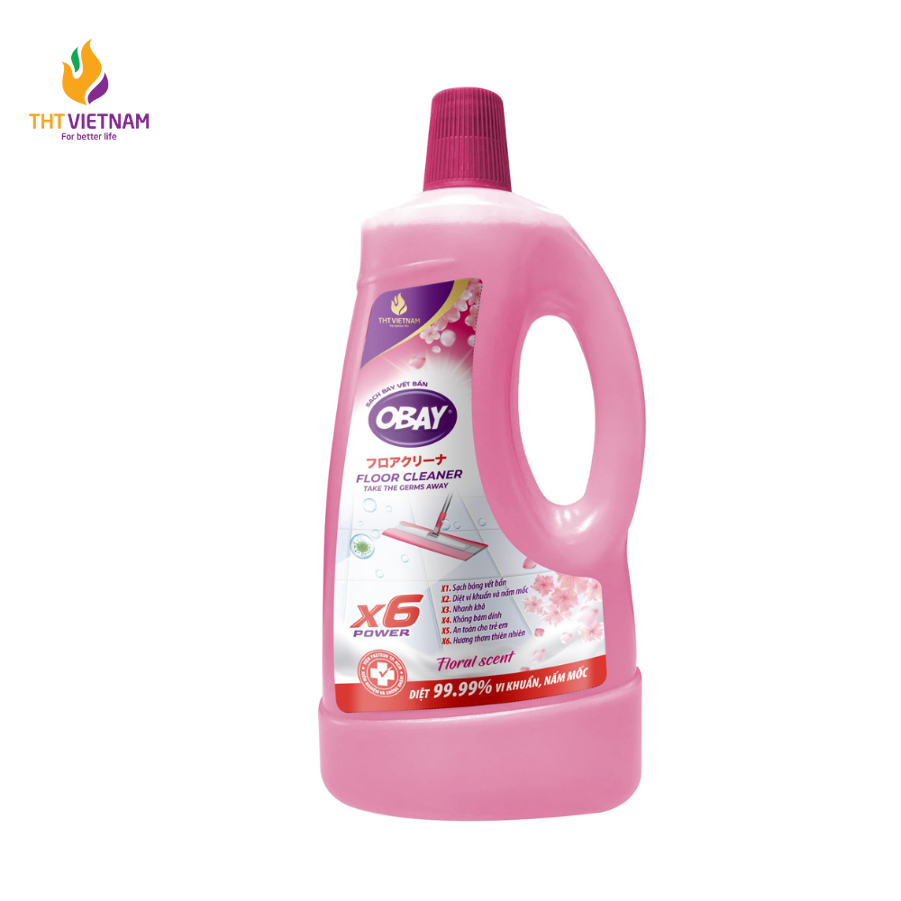 Nước lau sàn đậm đặc Obay (1900ml) - 4
