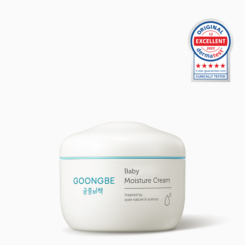 Kem Dưỡng Ẩm 100h Goongbe Baby Moisture Cream Cho Bé Sơ Sinh An Toàn Cho Làn Da Nhạy Cảm 180ml - Phân phối chính hãng