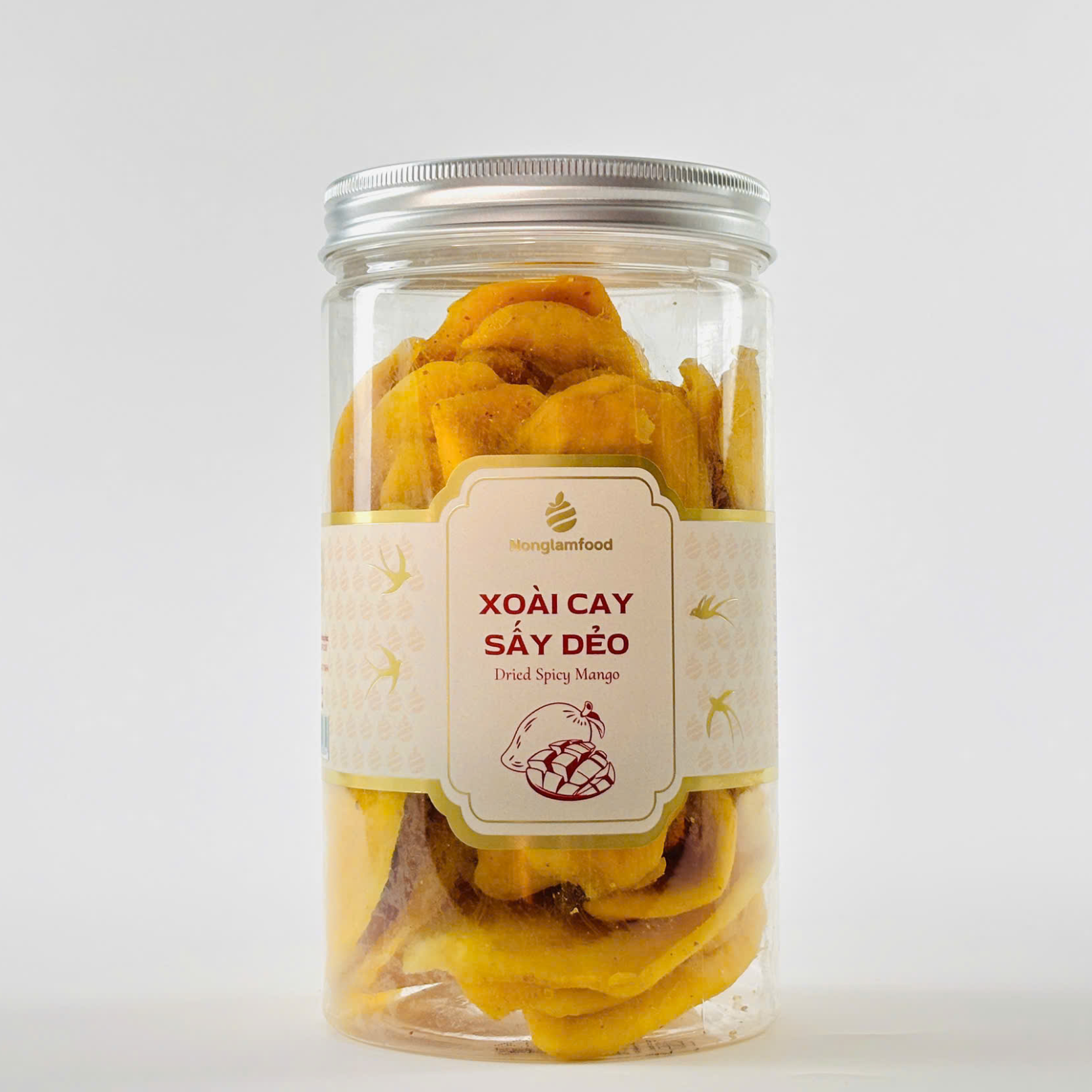 Xoài Cay Sấy Dẻo - Hũ 454g