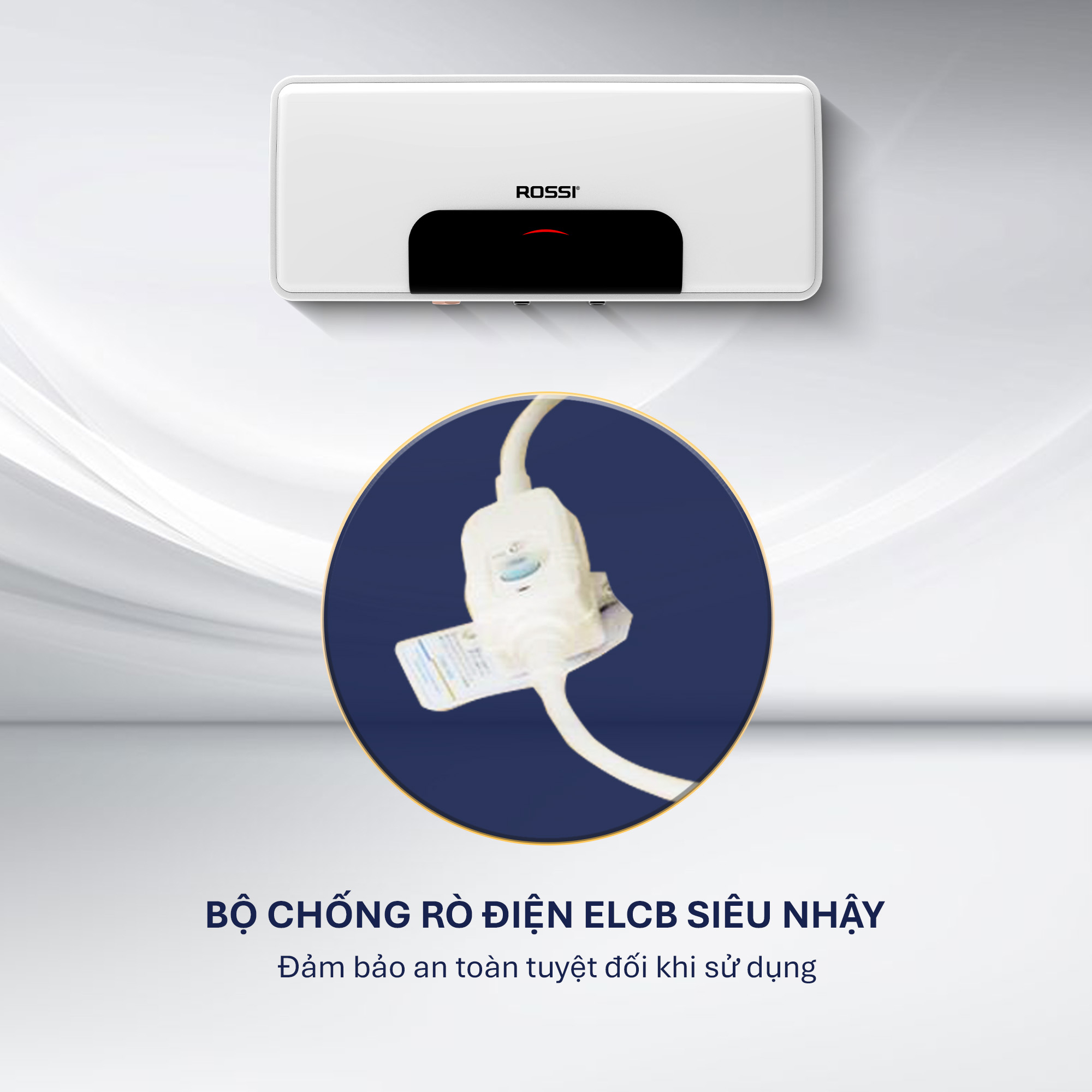 Bình nước nóng ROSSI BLANC RBC 15LSL