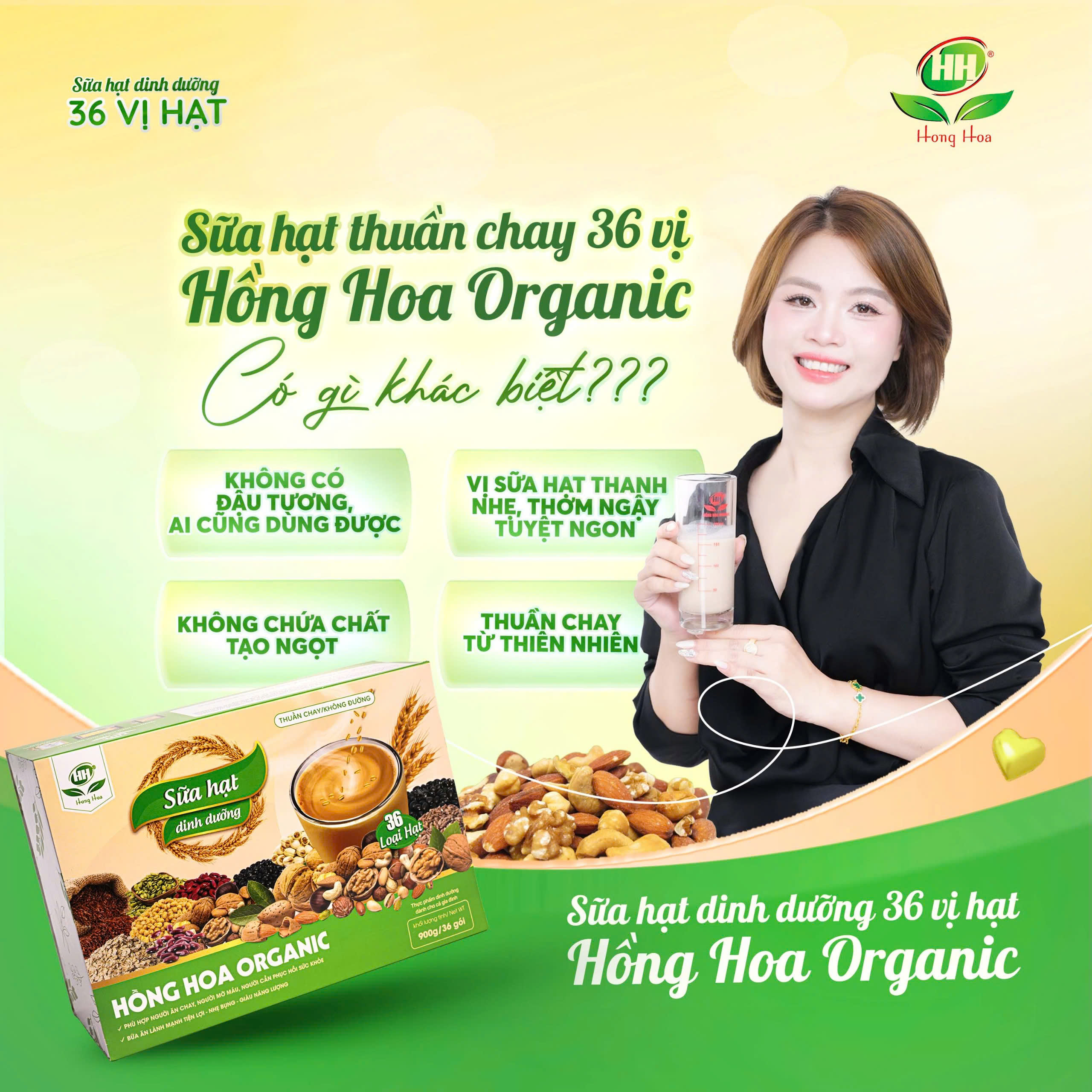 Sữa hạt dinh dưỡng 36 vị - Phân phối chính hãng