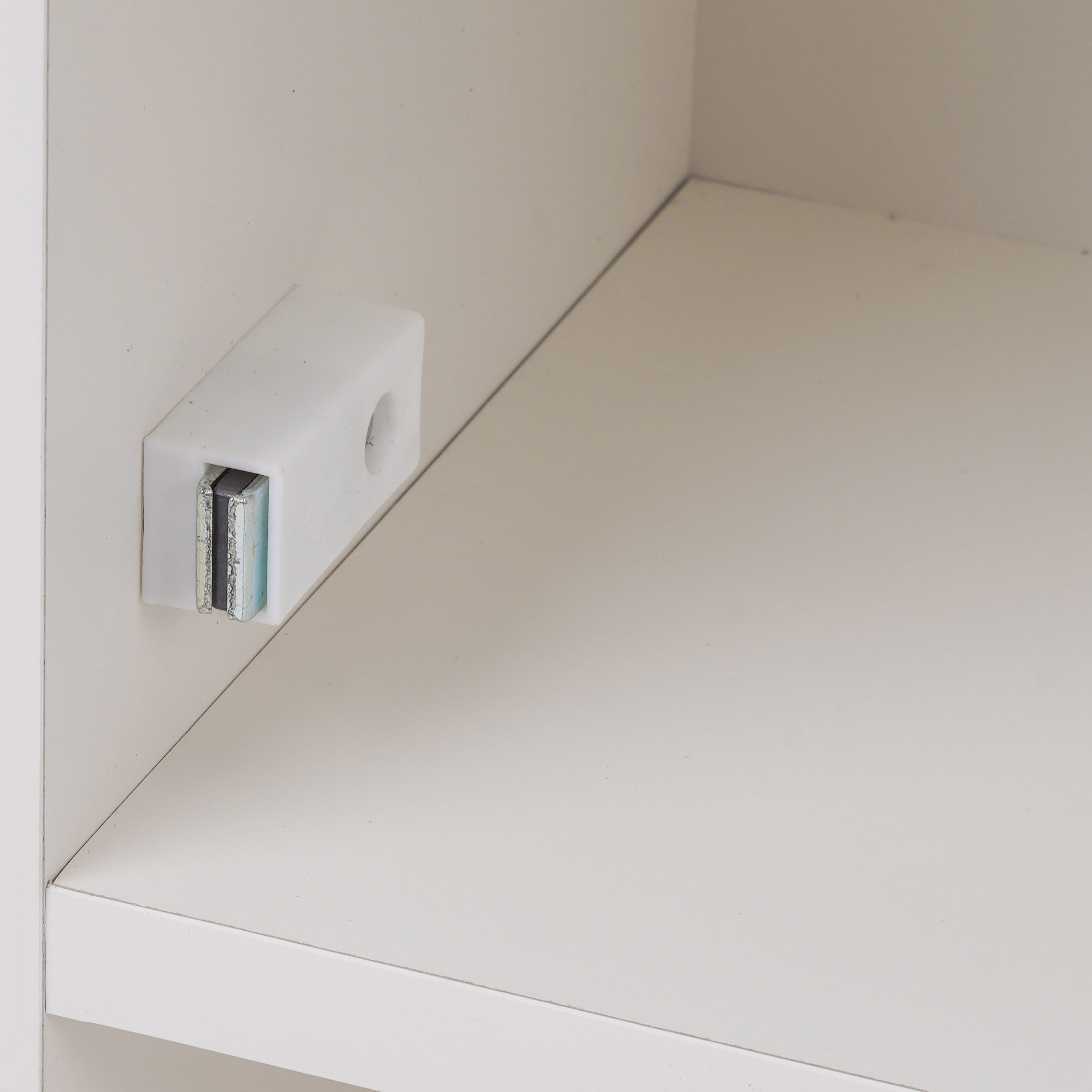 Kệ Mini Nookie DOWN 470x200 – Trắng Vân Gỗ – MDF Phủ Giấy_391399