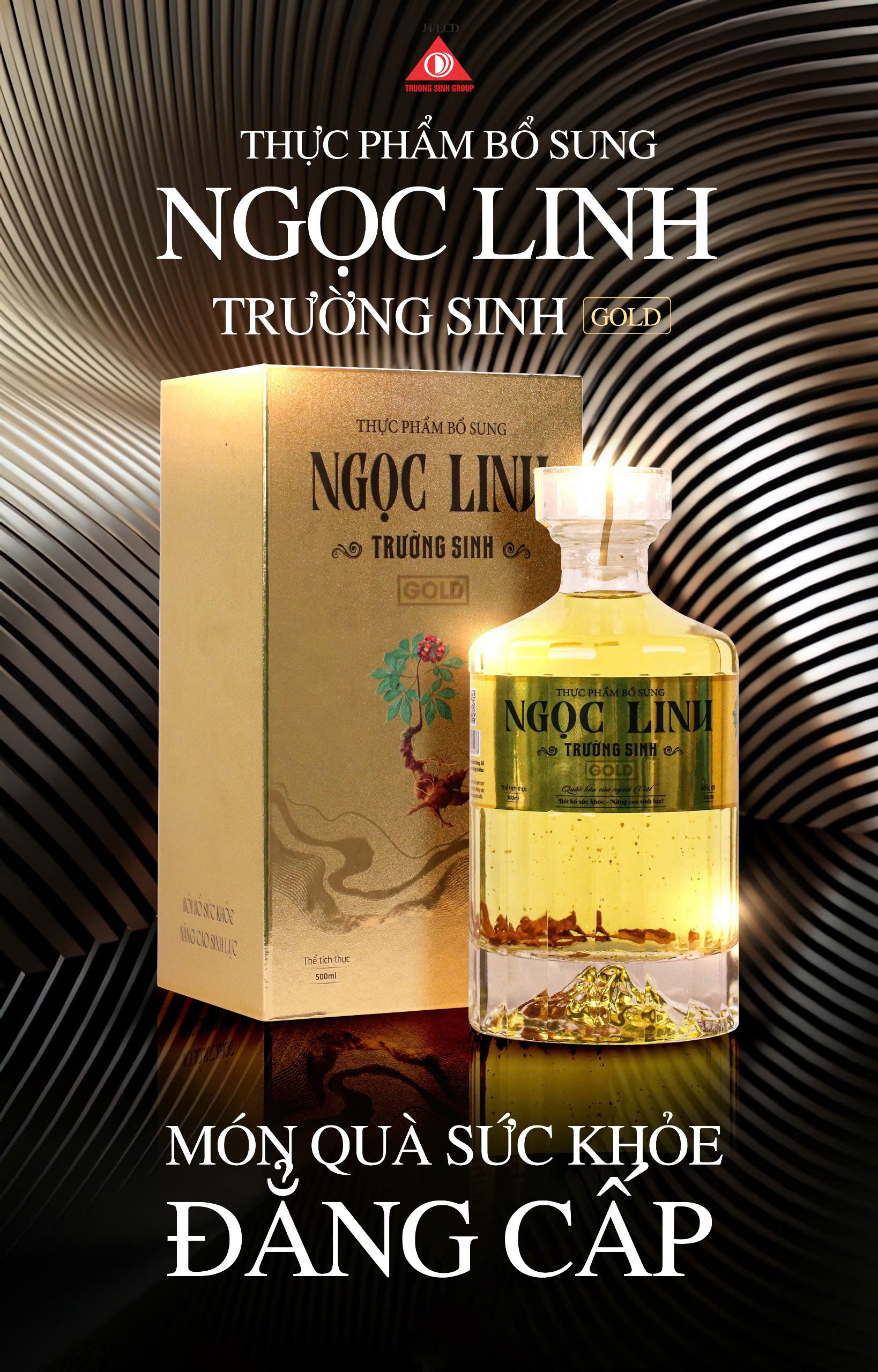 Thực phẩm bổ sung Ngọc Linh Trường Sinh GOLD (kèm túi)