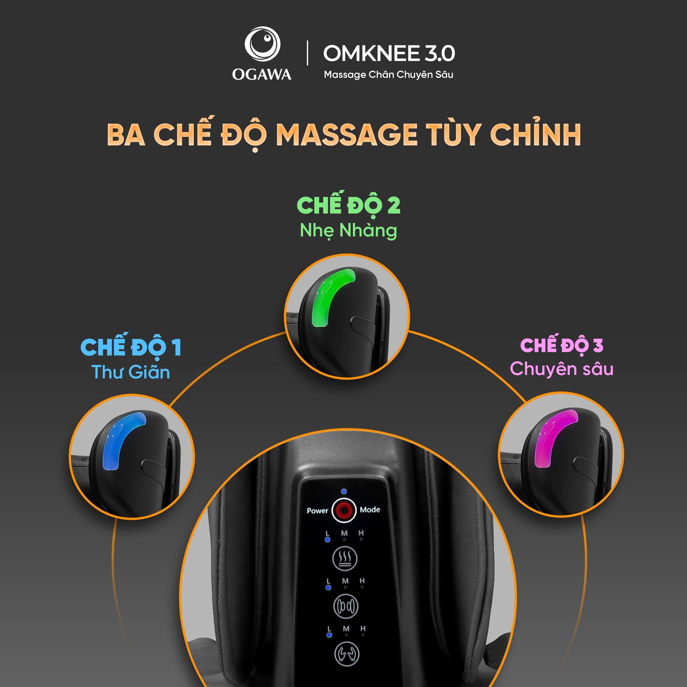 Máy massage chân Omknee 3.0 - 10