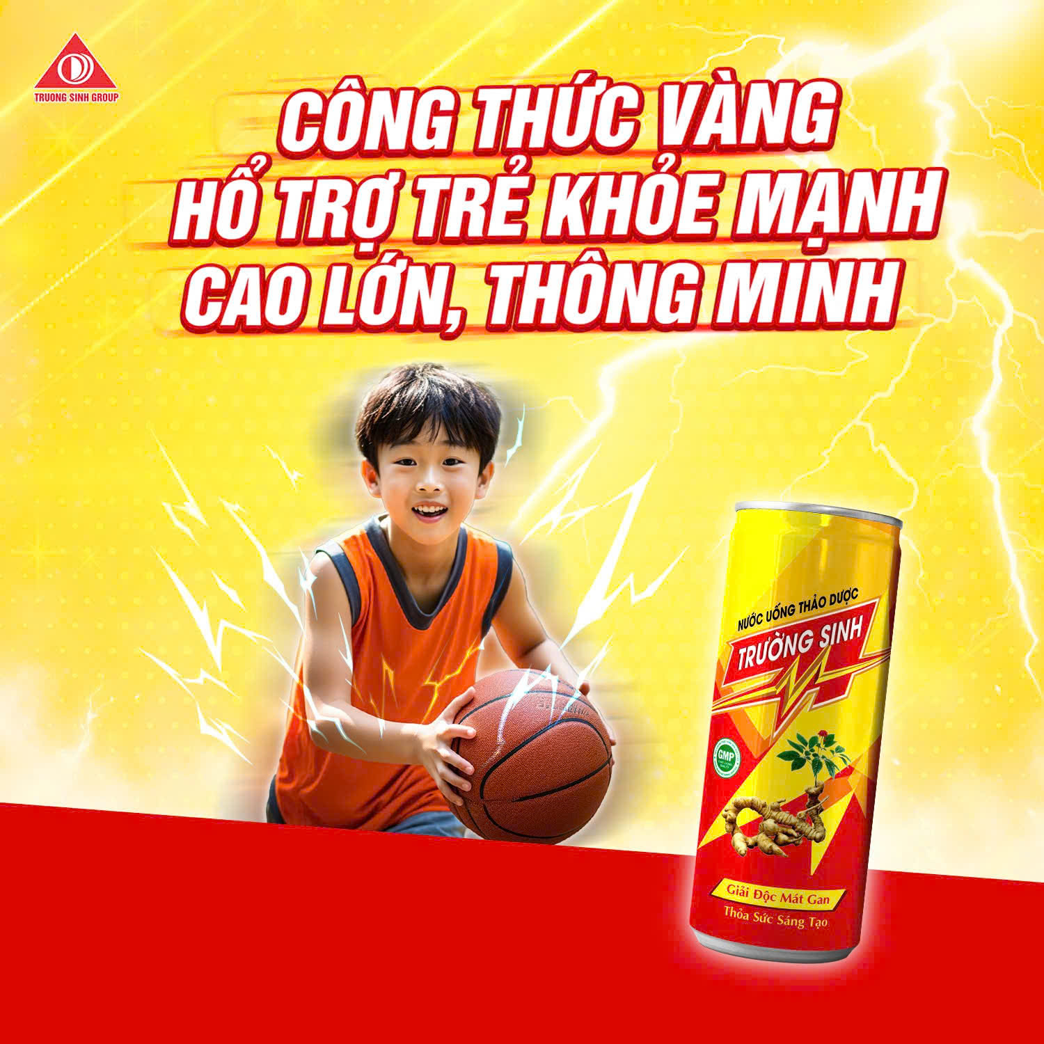 Nước uống thảo dược Trường Sinh thùng 24 lon - 2