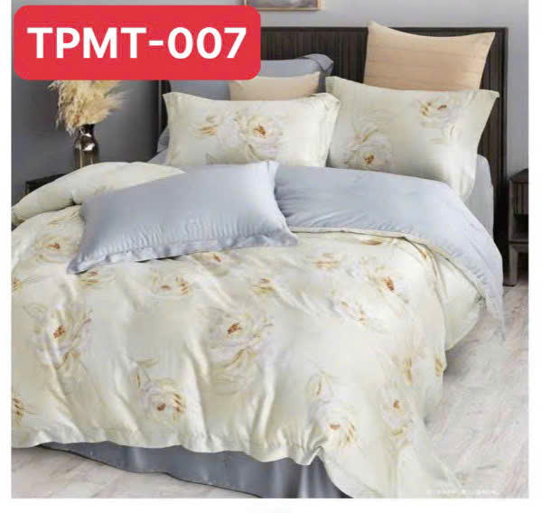 Full bộ ra giường 5 món Tencel 60s Combe