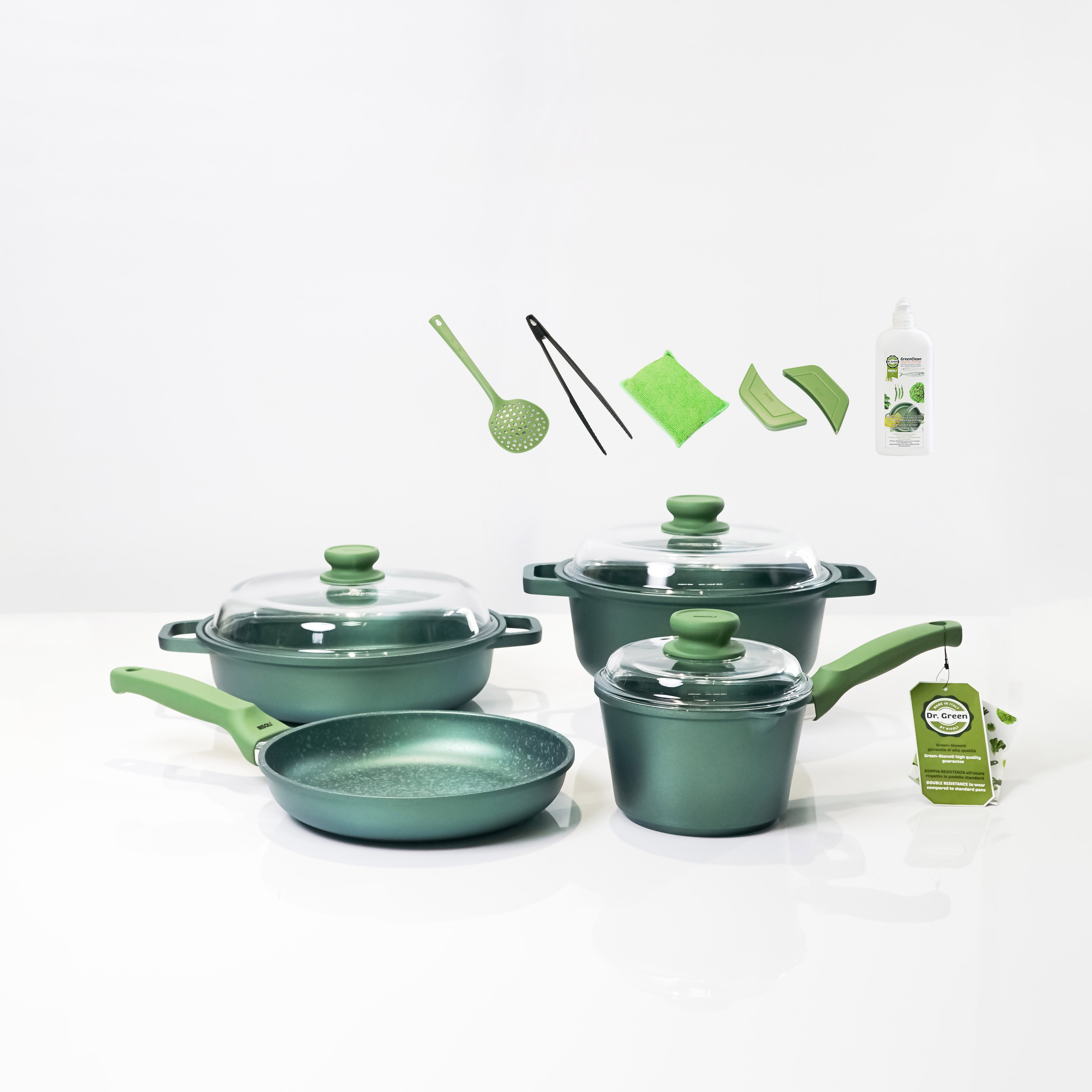 Bộ Nồi Risoli Dr.Green- 03SET14DRIN0 - Phân phối chính hãng