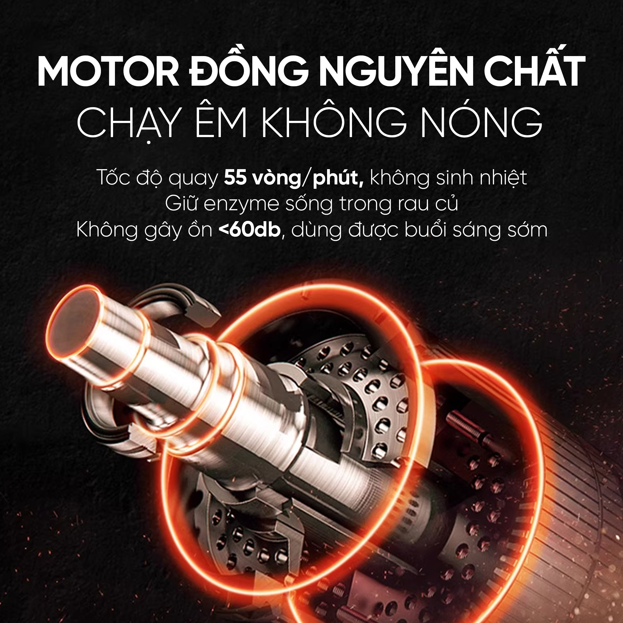 Máy ép chậm trục ngang Magic Eco AC-142