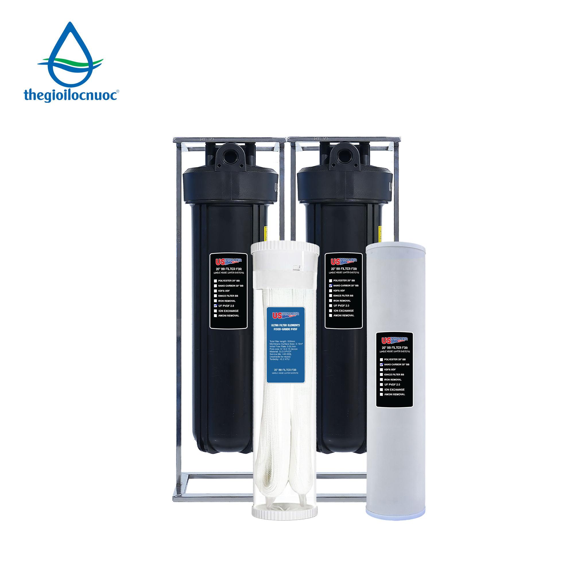 Bộ lọc tổng USTopwater model: Clo-UF