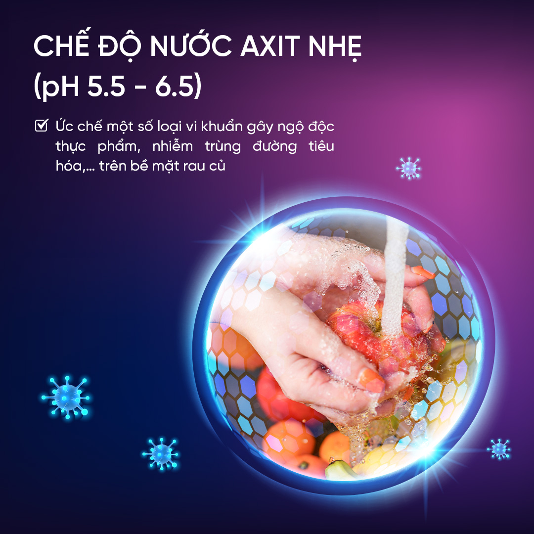 Máy điện giải ion kiềm Hydrogen Mutosi MD-T168 - 8