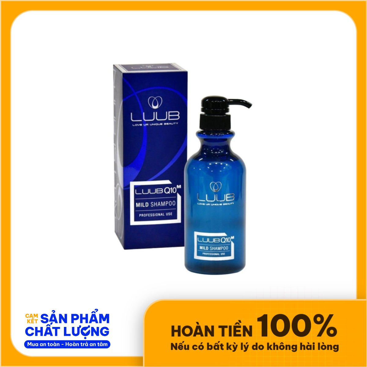 Dầu gội công nghệ vi sinh Luub Q10 500ml-duoc-ban-tai-Khiết Mộc - Dược Chất Chữa Lành