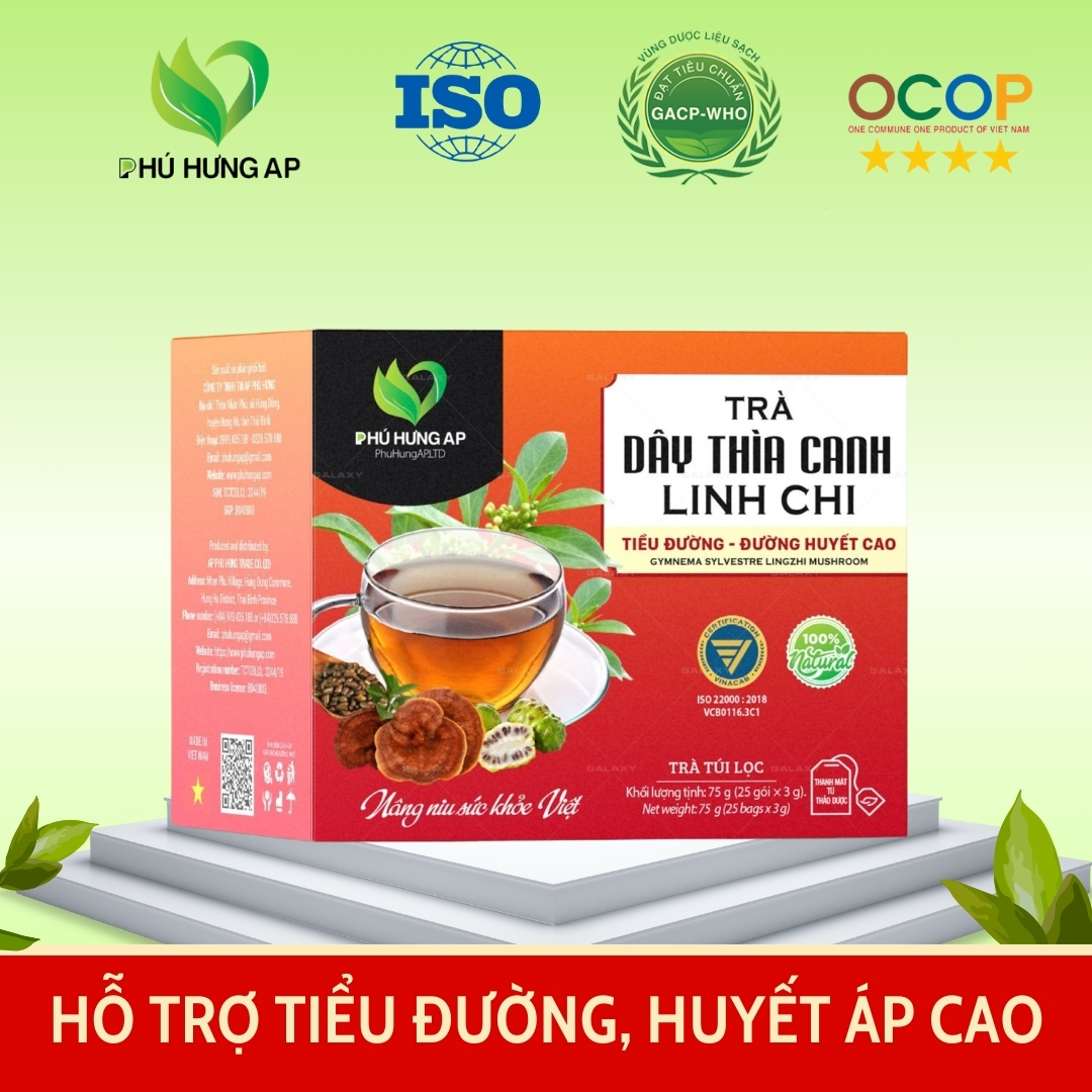 Trà Dây Thìa Canh Linh Chi