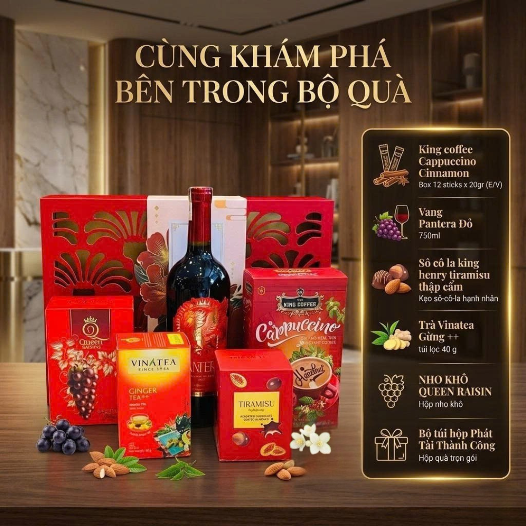 Quà Tặng Đối Tác Phát Tài Thành Công – Quà Tặng Doanh Nghiệp, Gia Đình Cao Cấp (Kèm Túi Sang Trọng) - 2