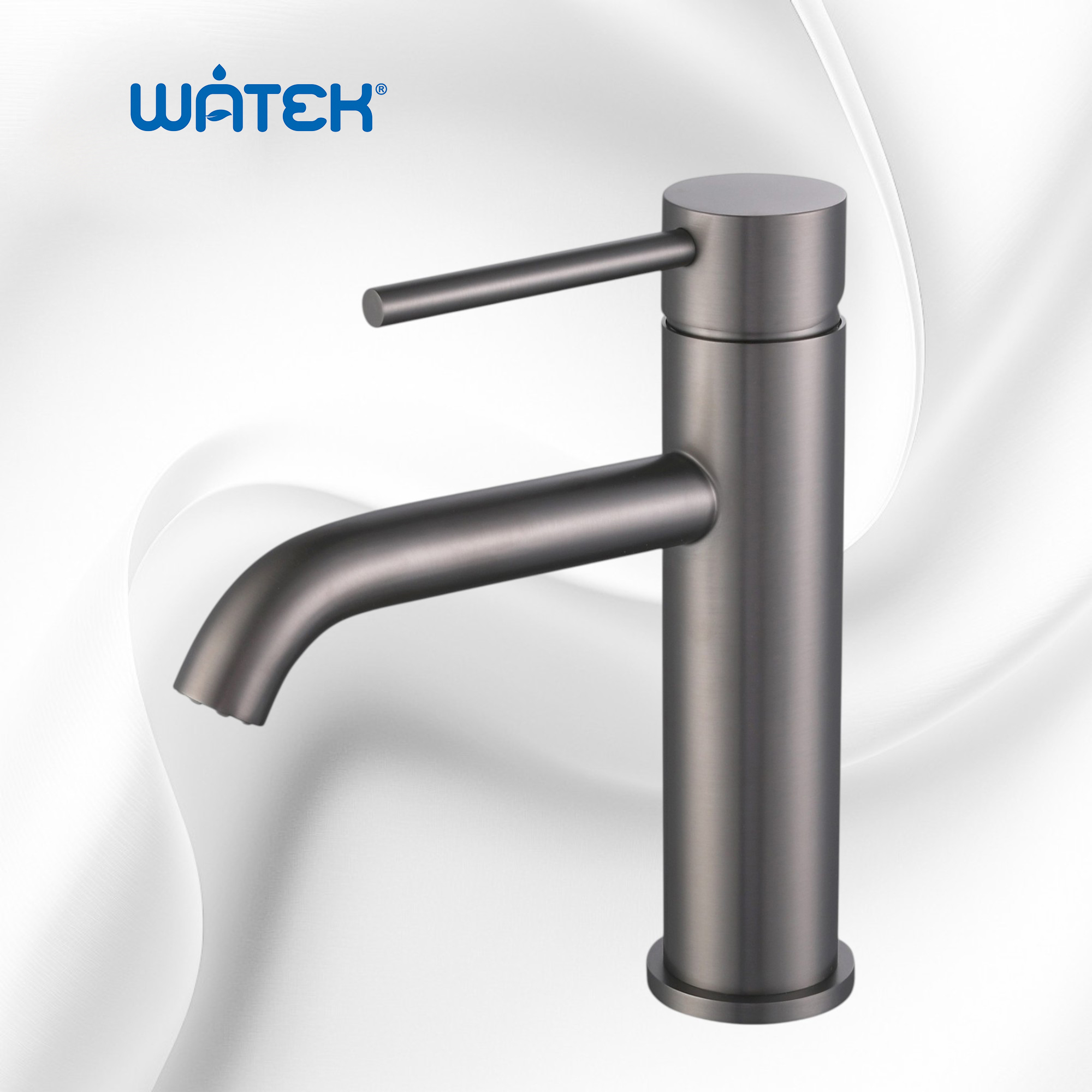 Bộ vòi trộn chậu rửa cao cấp WATEK, model WT-8143GG - Phân phối chính hãng