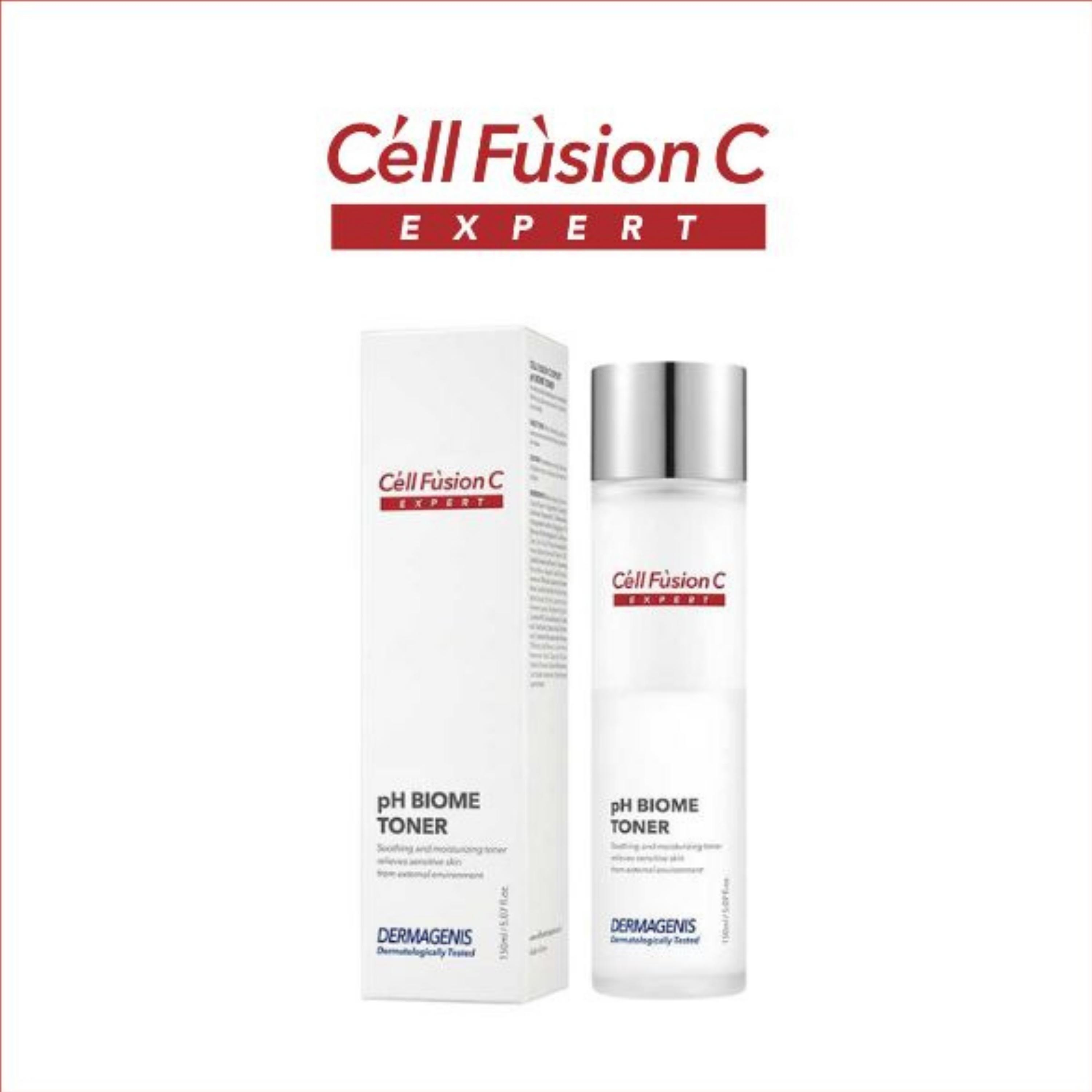 Toner Cấp Ẩm, Tăng Cường Hàng Rào Bảo Vệ Da - Cell Fusion C Expert Dermagenis pH Biome Toner 150ml-duoc-ban-tai-Droppiimart