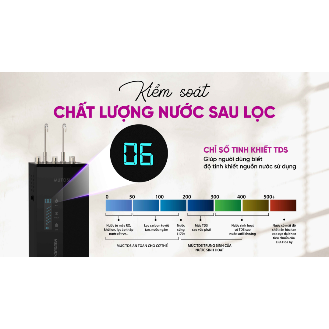 Máy lọc nước Mutosi MP-TS1029H - 9