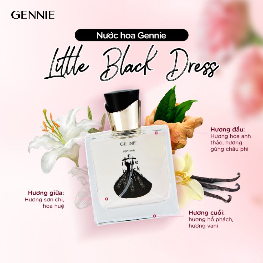 Nước hoa Gennie - Little Black Dress - 50ml - Phân phối chính hãng
