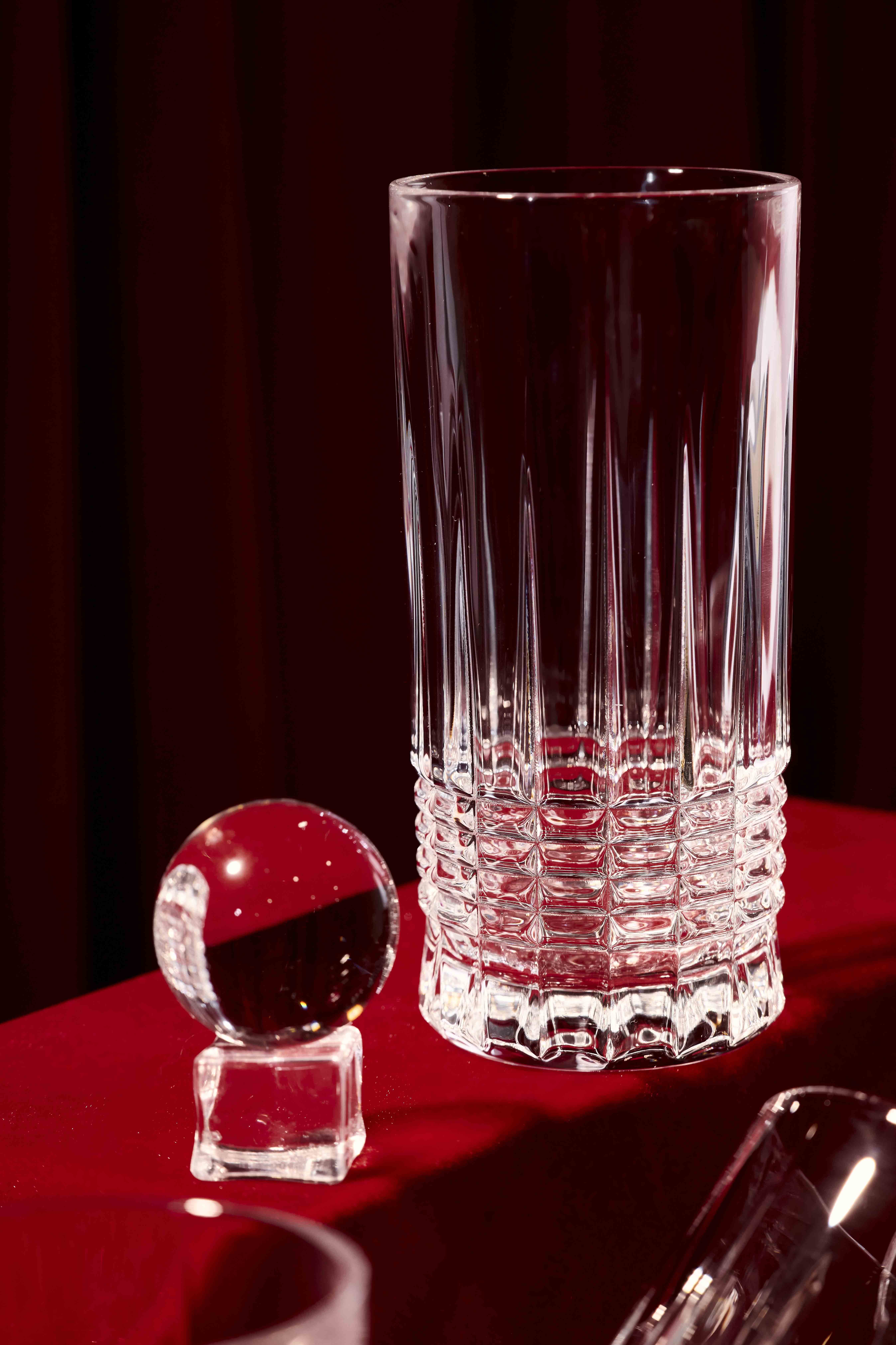 Cốc uống nước cao pha lê 330ml Bohemia Royal Crystal Set 6 ly - MODEL: Pina 330ml