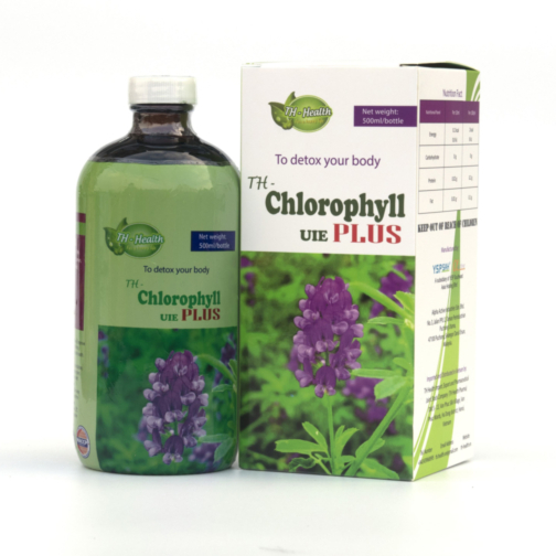 Thực phẩm bảo vệ sức khỏe TH- Chlorophyll UIE PLUS chứa chiết xuất từ cỏ Alfalfa