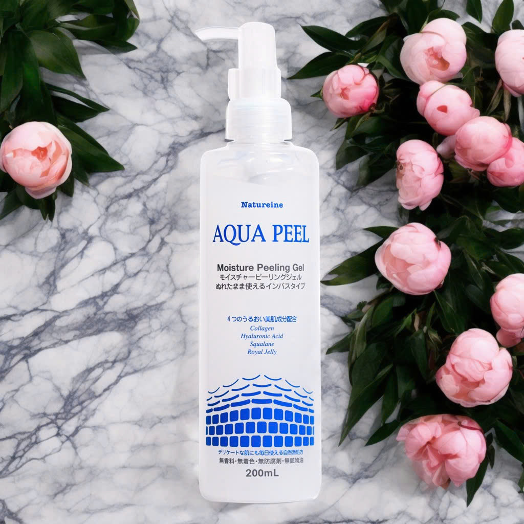 Gel tẩy tế bào da chết cấp ẩm Natureine Aqua Peel – Moisture Peeling Gel (200ml)