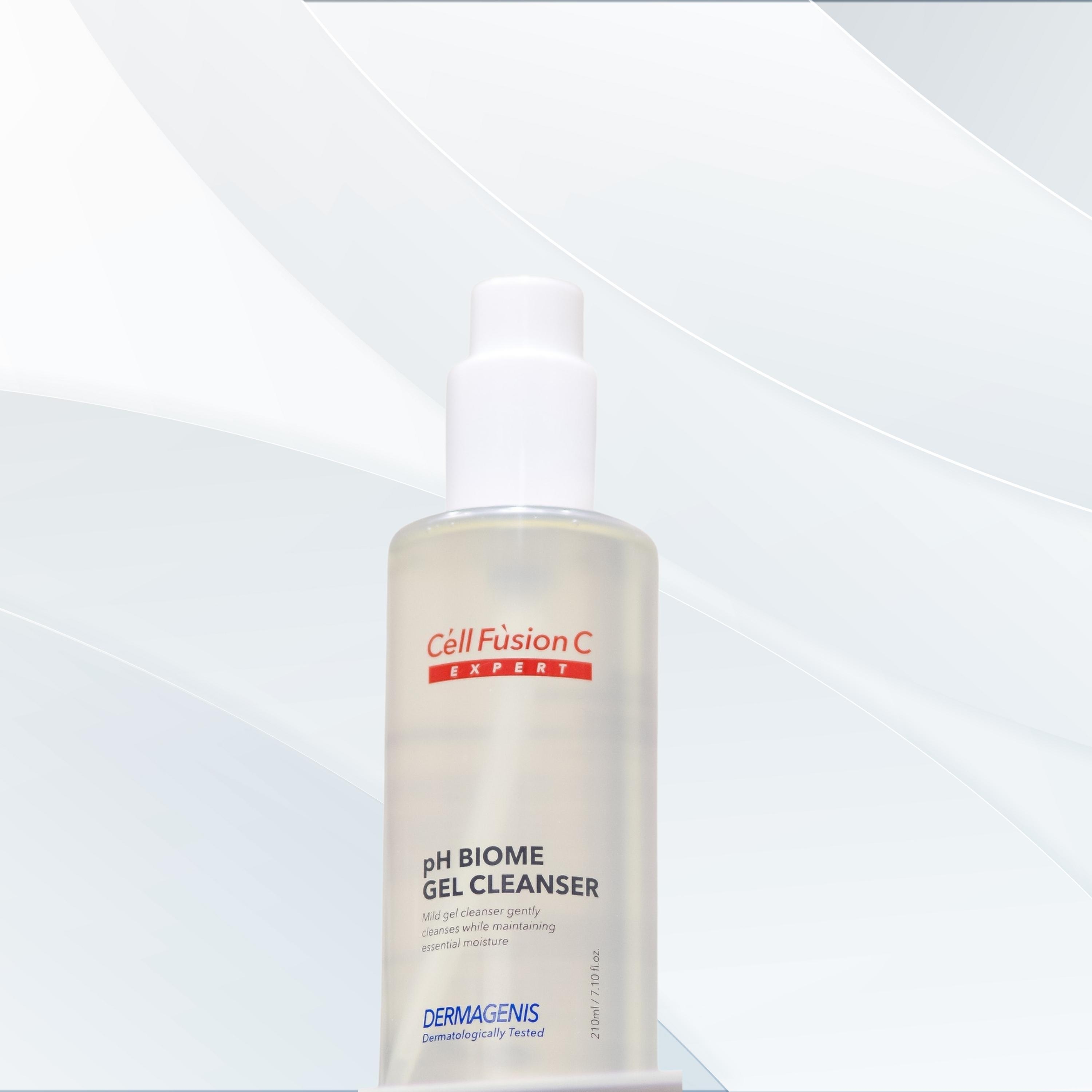 Gel Rửa Mặt Dịu Da, Tăng Cường Hàng Rào Bảo Vệ Da - Cell Fusion C Expert Dermagenis pH Biome Gel Cleanser 210ml-duoc-ban-tai-Droppiimart