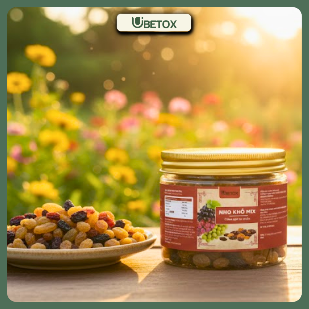 Nho Khô Mix (Hủ pet, 200gr) - Phân phối chính hãng