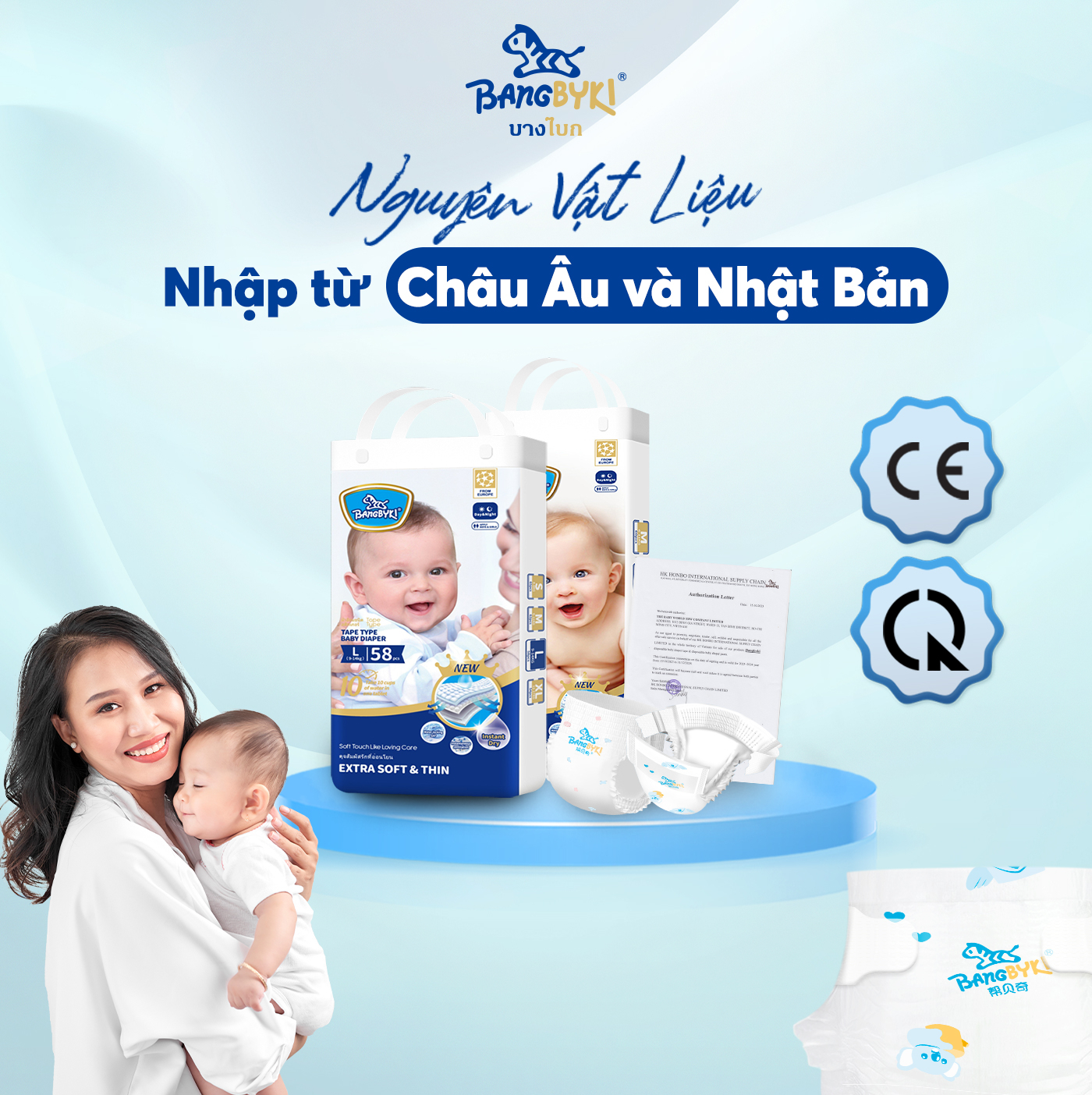 Tã quần trẻ em Bangbyki