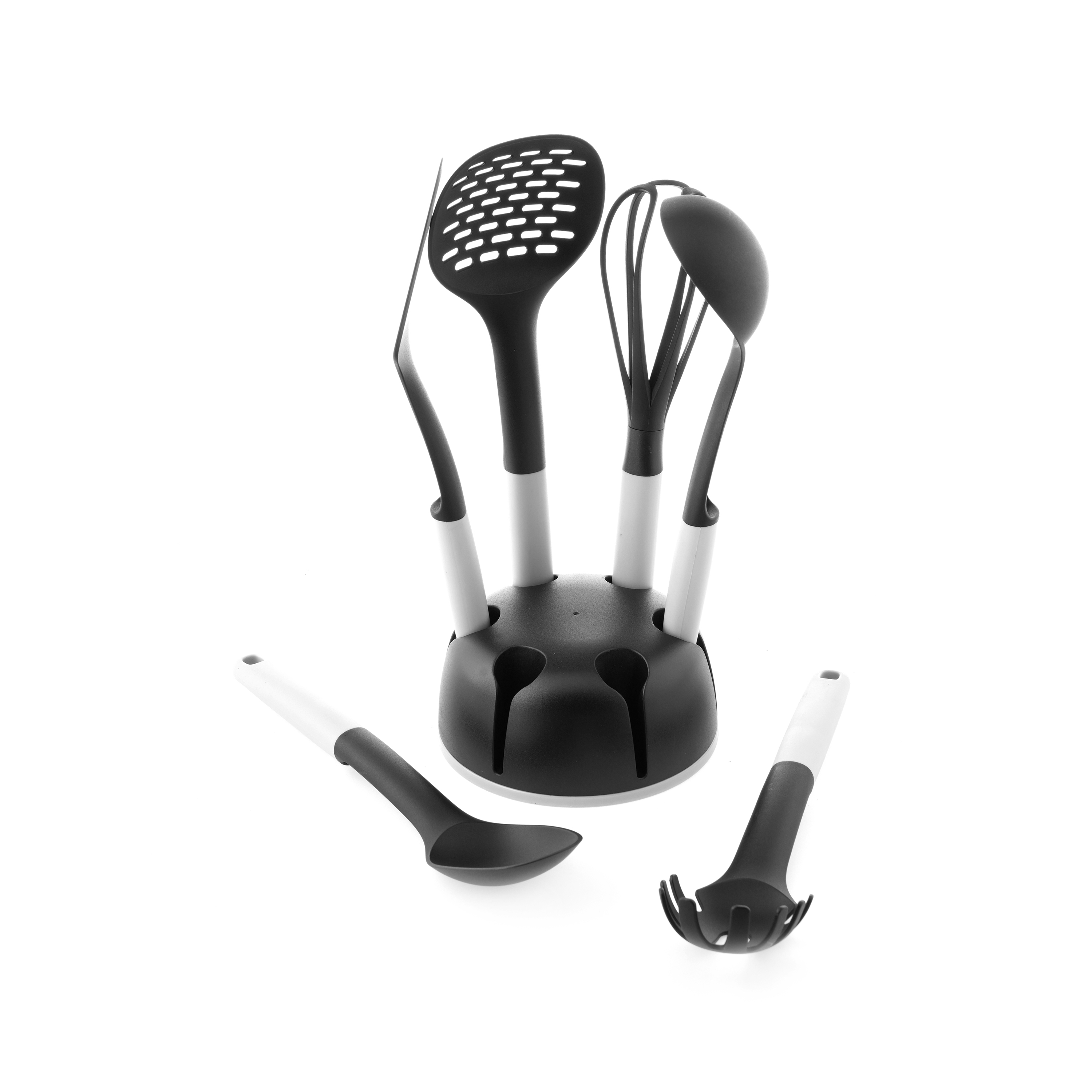 Bộ đồ dùng nilon nhà bếp set 6 màu đen - Cobi Home - 369925