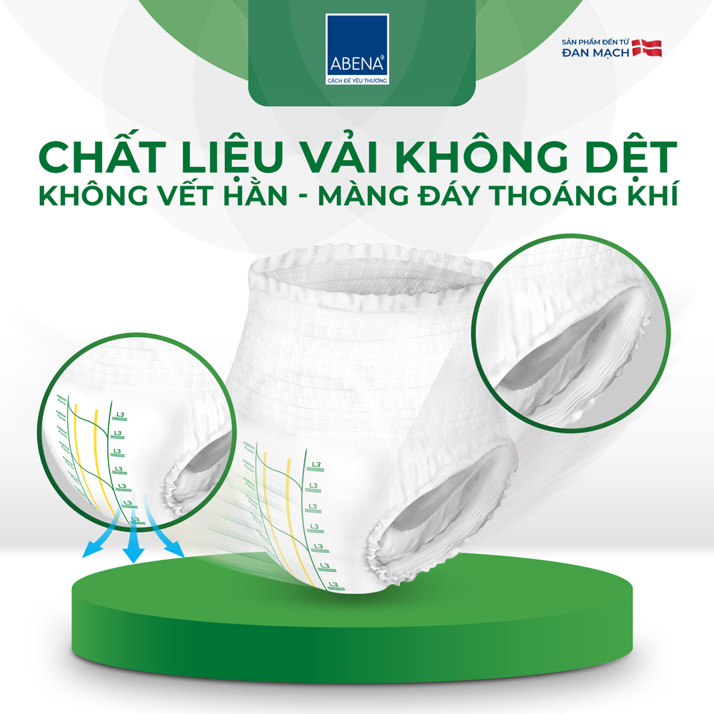 Tã quần người lớn Abena Pants Premium L3 (15 miếng/gói)