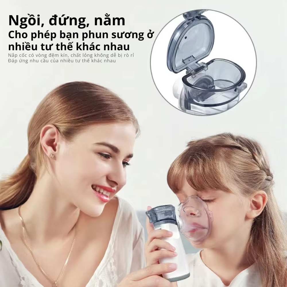 Máy Xông Khí Dung Cầm Tay Kachi YS35: Giải Pháp Hô Hấp Linh Hoạt Mọi Lúc, Mọi Nơi - 4