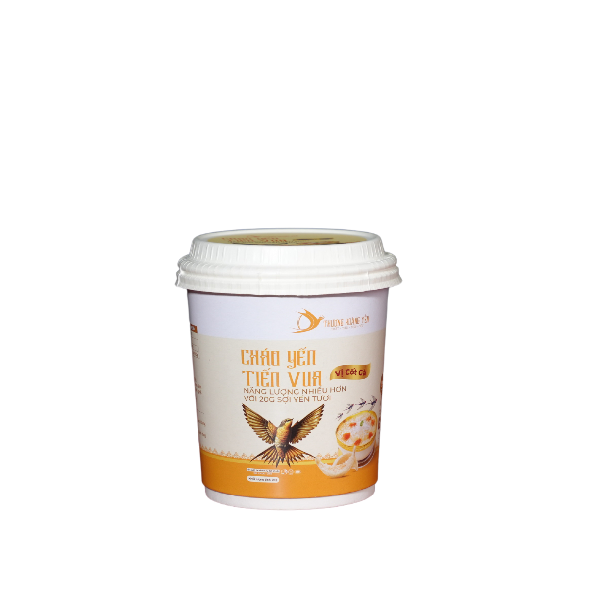 Cốc Cháo yến tiến vua vị Cốt gà THƯỢNG HOÀNG YẾN 20gr - Phân phối chính hãng
