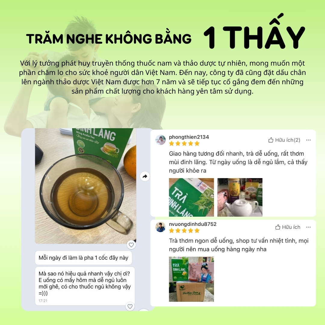 Trà Đinh Lăng Hỗ Trợ Bổ Não AP Phú Hưng