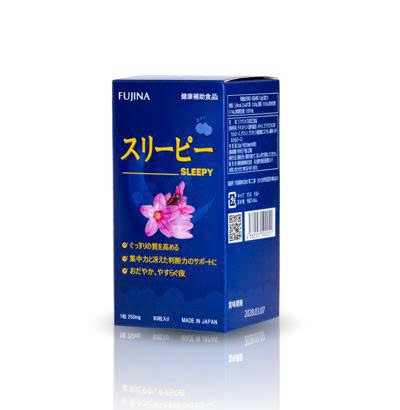 Viên uống hỗ trợ ngủ ngon Sleepy Fujina (Hộp 80 viên)