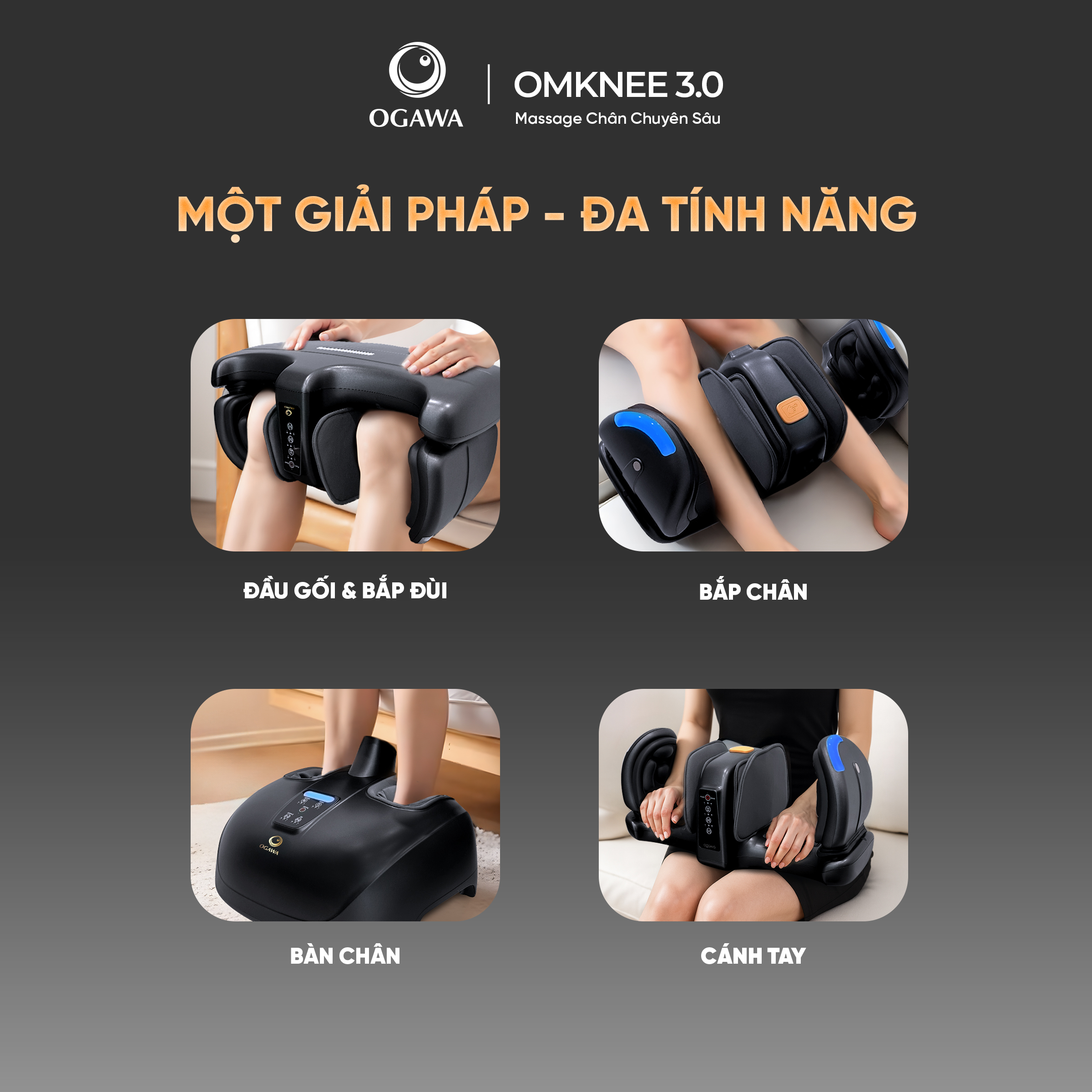 Máy massage chân Omknee 3.0 - 8