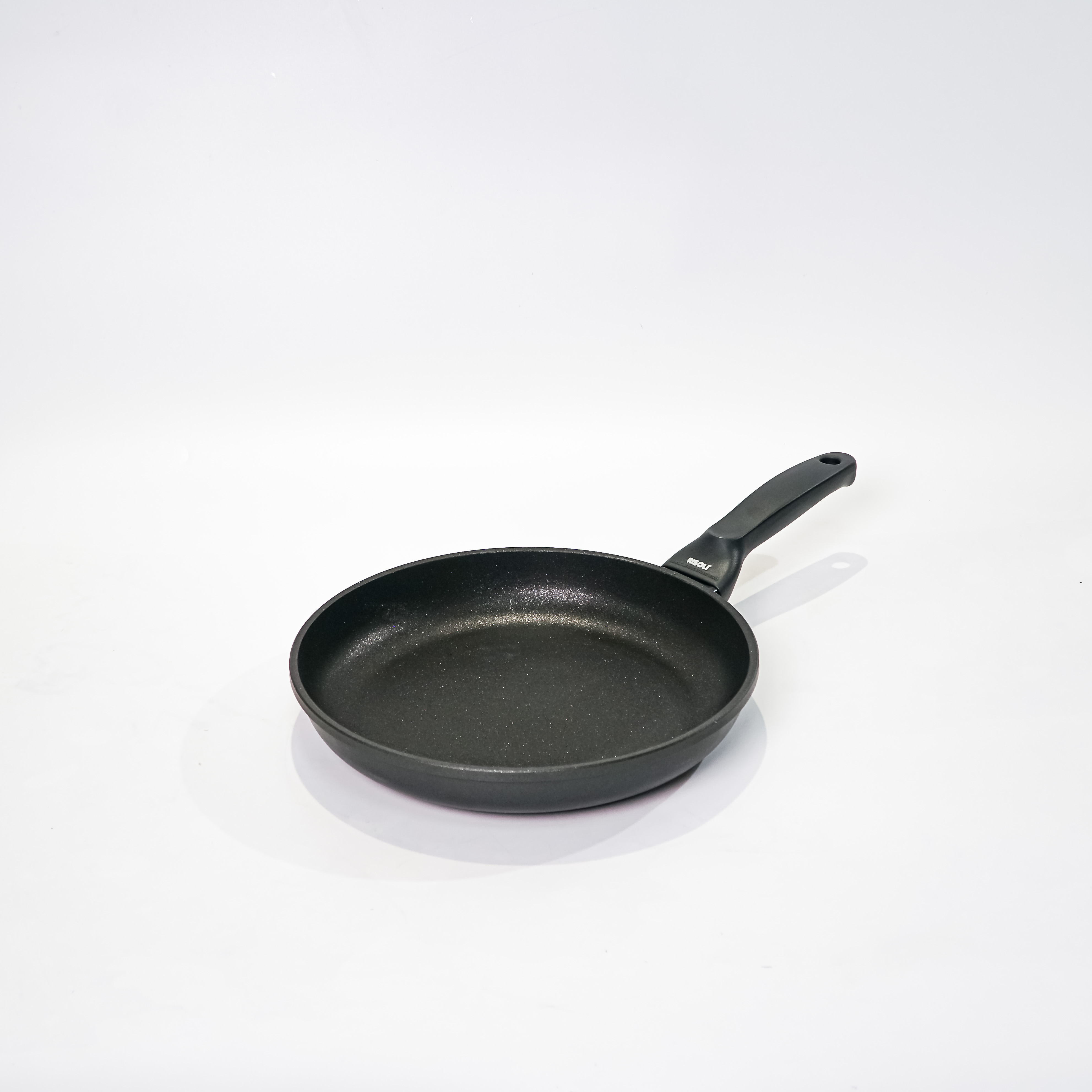 CHẢO ĐÚC NHÔM NGUYÊN KHỐI BLACKPLUS® LÒNG CẠN – Risoli - Model: CHAORisoli-00103BPIN/28
