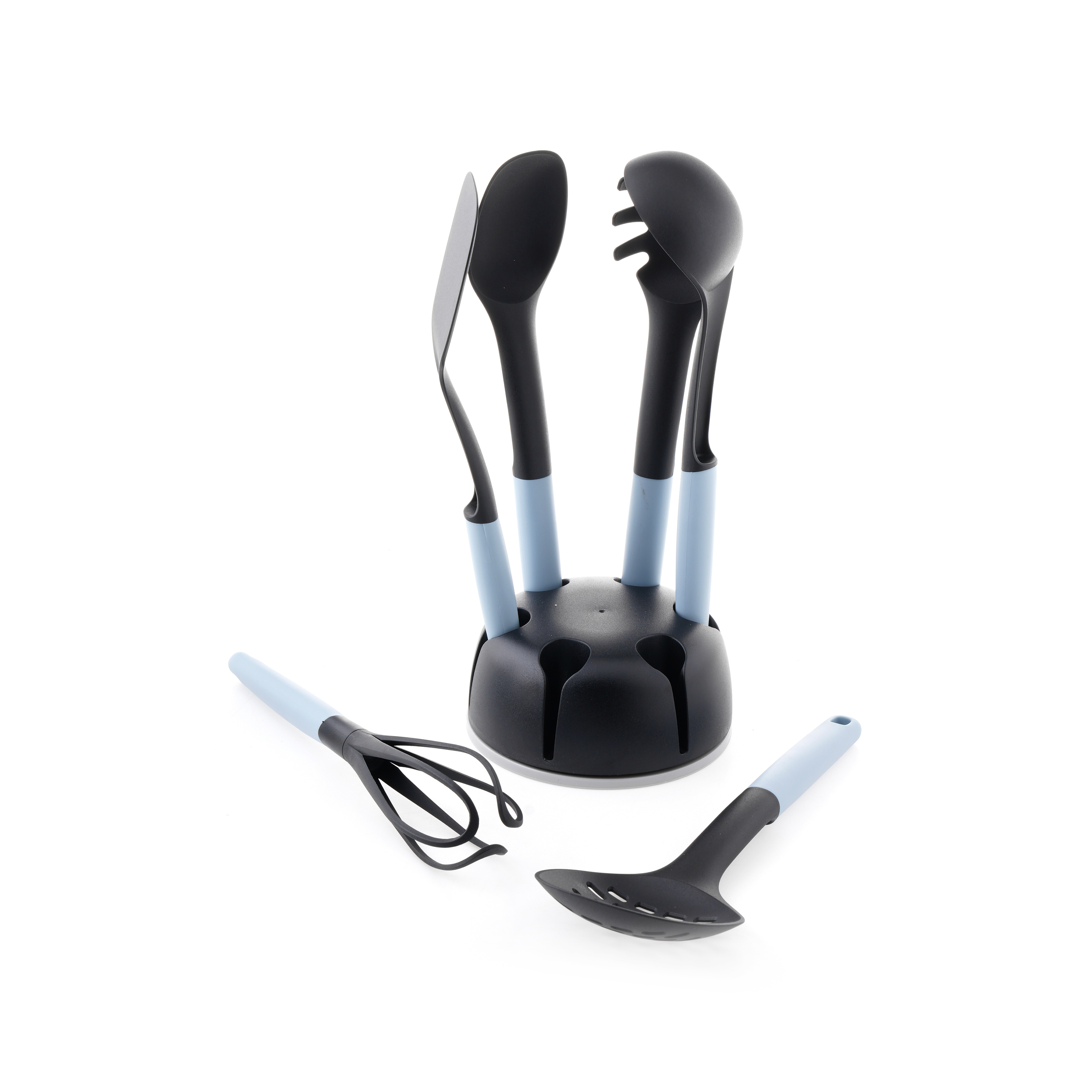 Bộ đồ dùng nilon nhà bếp set 6 màu xanh - Cobi Home - 369926