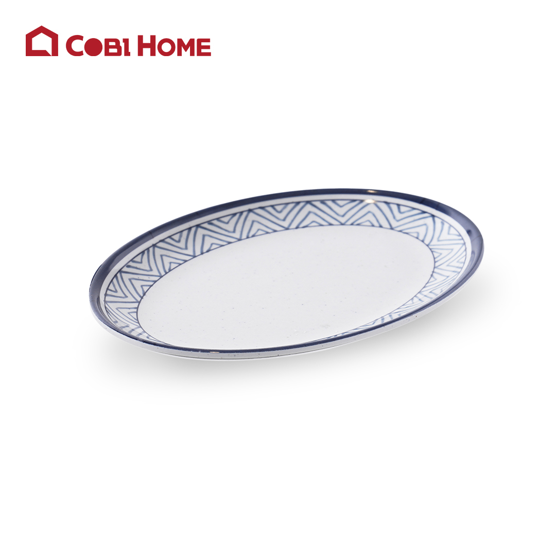 Dĩa Yangge oval xanh có vân Size 30.5cm_378106_63012-LXT