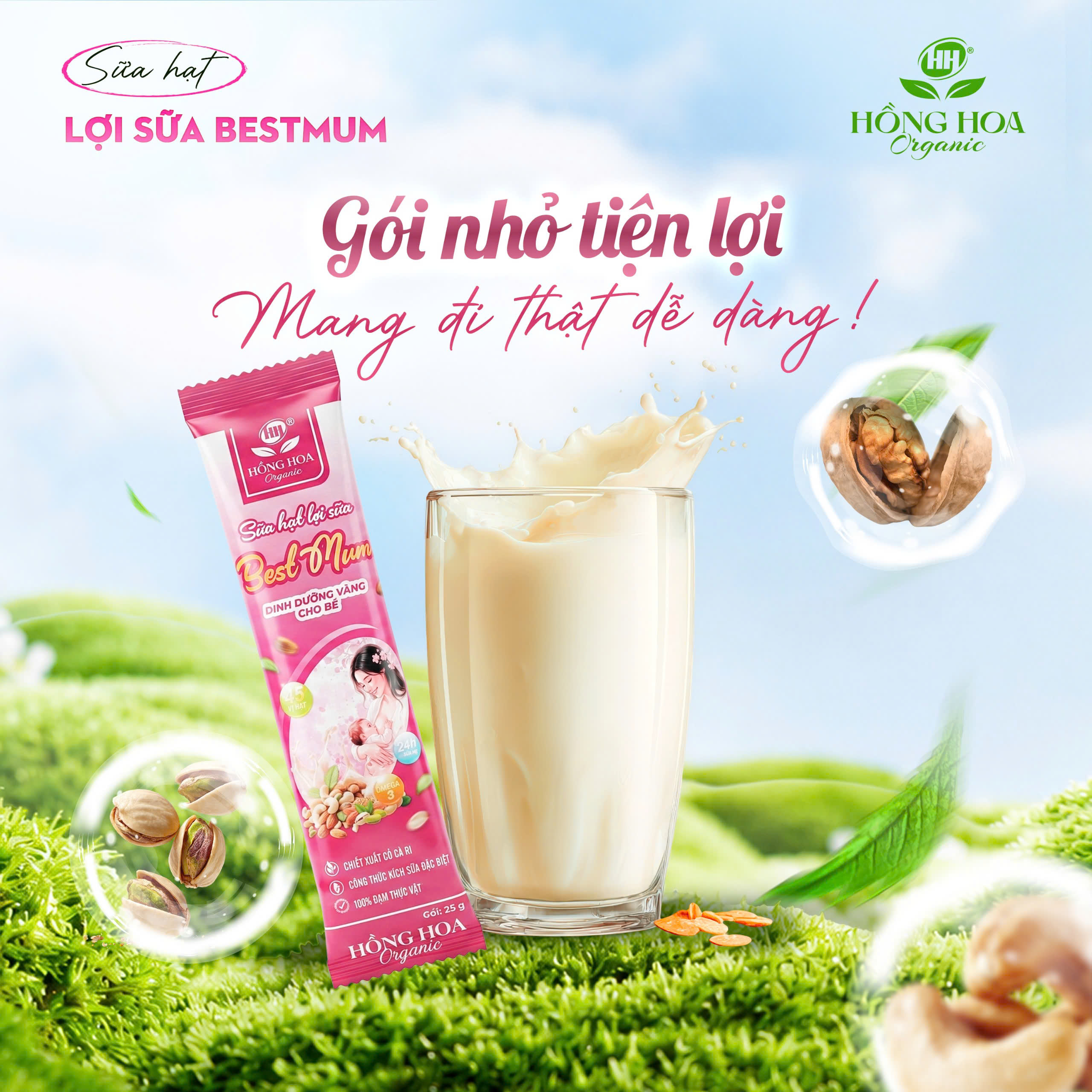 Sữa hạt lợi sữa Best Mum - Phân phối chính hãng
