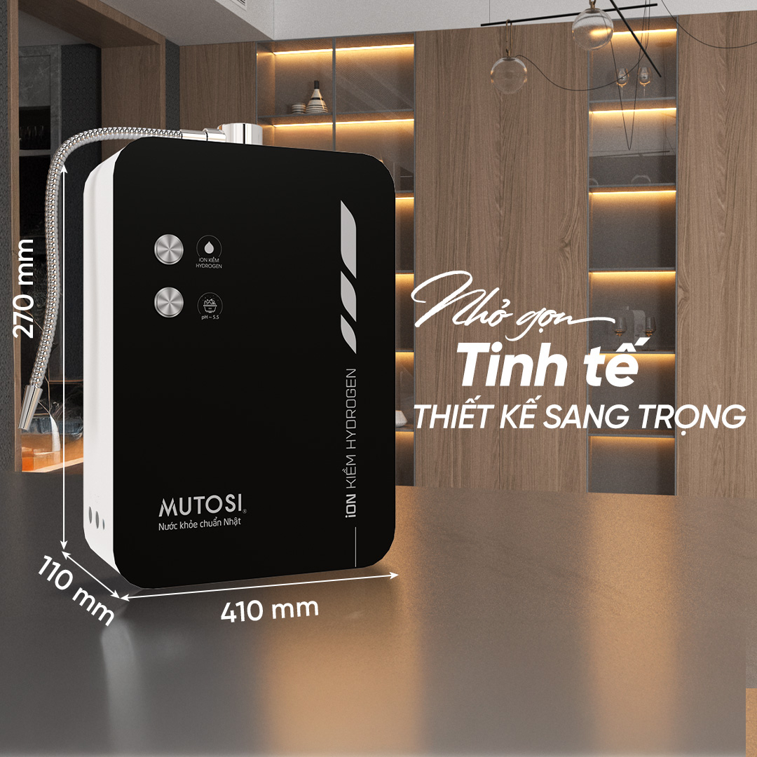 Máy điện giải ion kiềm Hydrogen Mutosi MD-T168